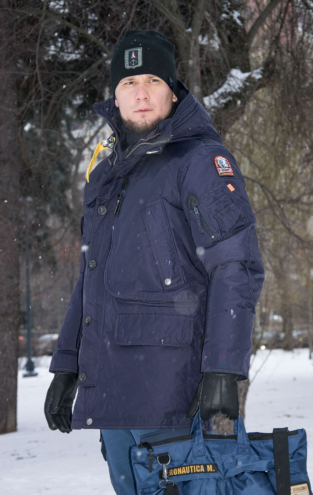 Аляска-пуховик PARAJUMPERS KODIAK FW 22/23 navy 