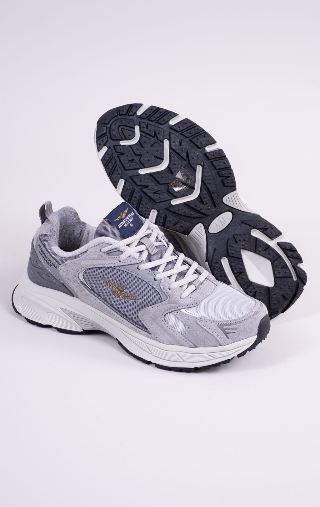 Кроссовки AERONAUTICA MILITARE (SC 0301) SS 26/CN glacier grey 