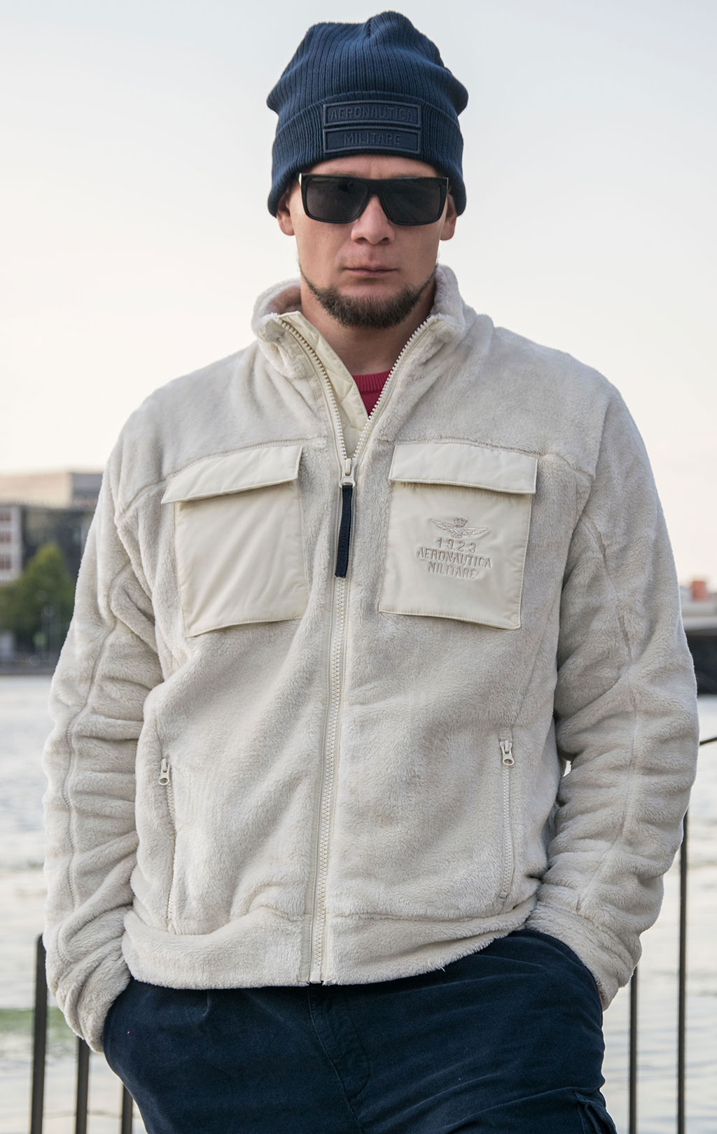 Куртка AERONAUTICA MILITARE FW 23/24 m/BD ice palace (AB 2092) 