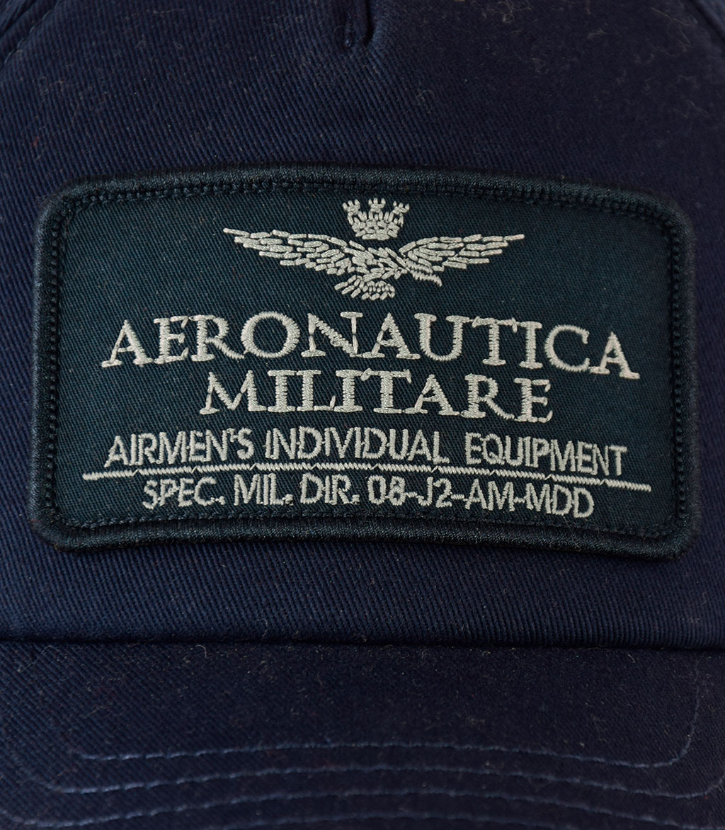 Бейсболка AERONAUTICA MILITARE blue navy (HA 1010) 