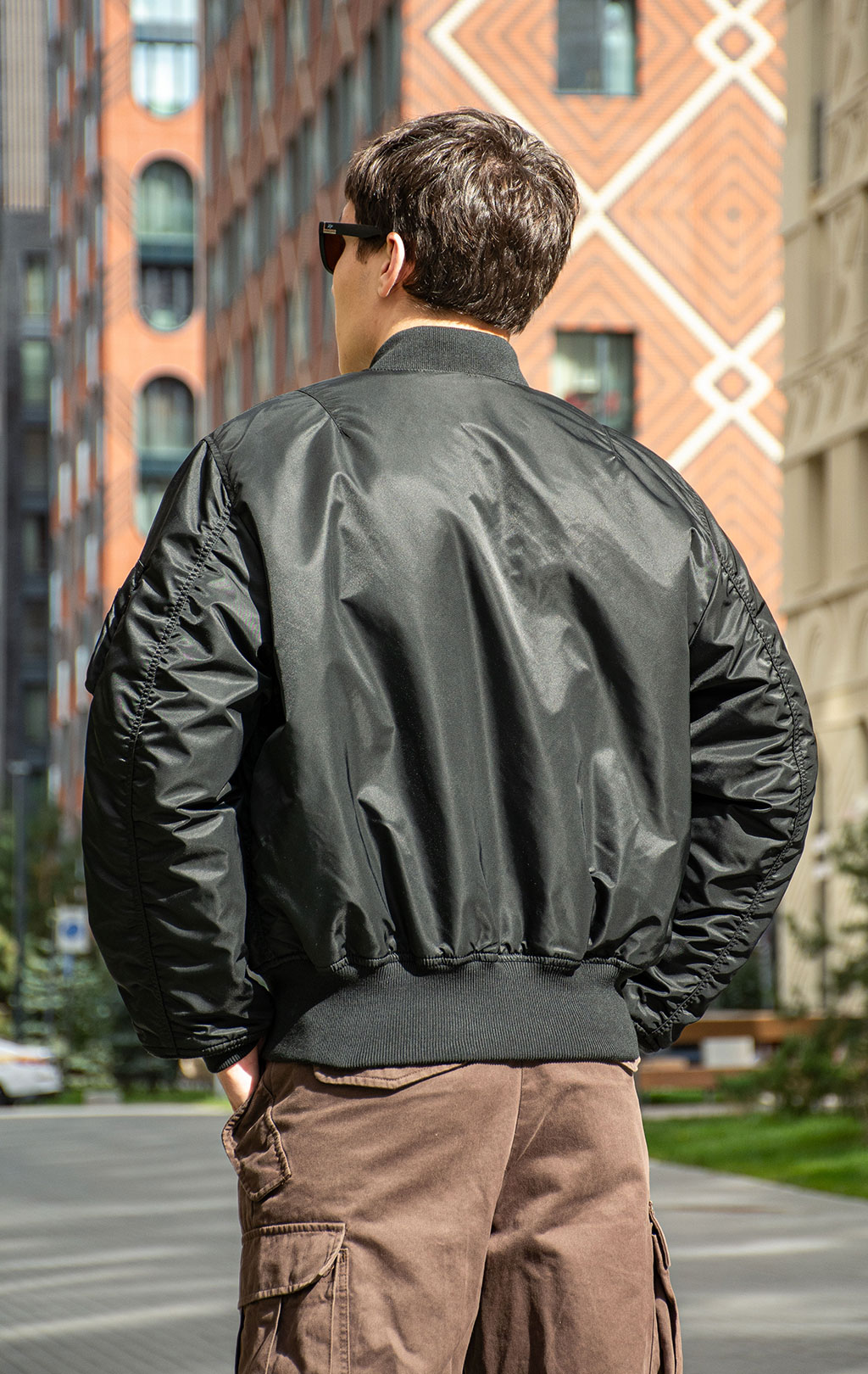 Бомбер ALPHA INDUSTRIES MA-1 original fit FW 25/26 black 
