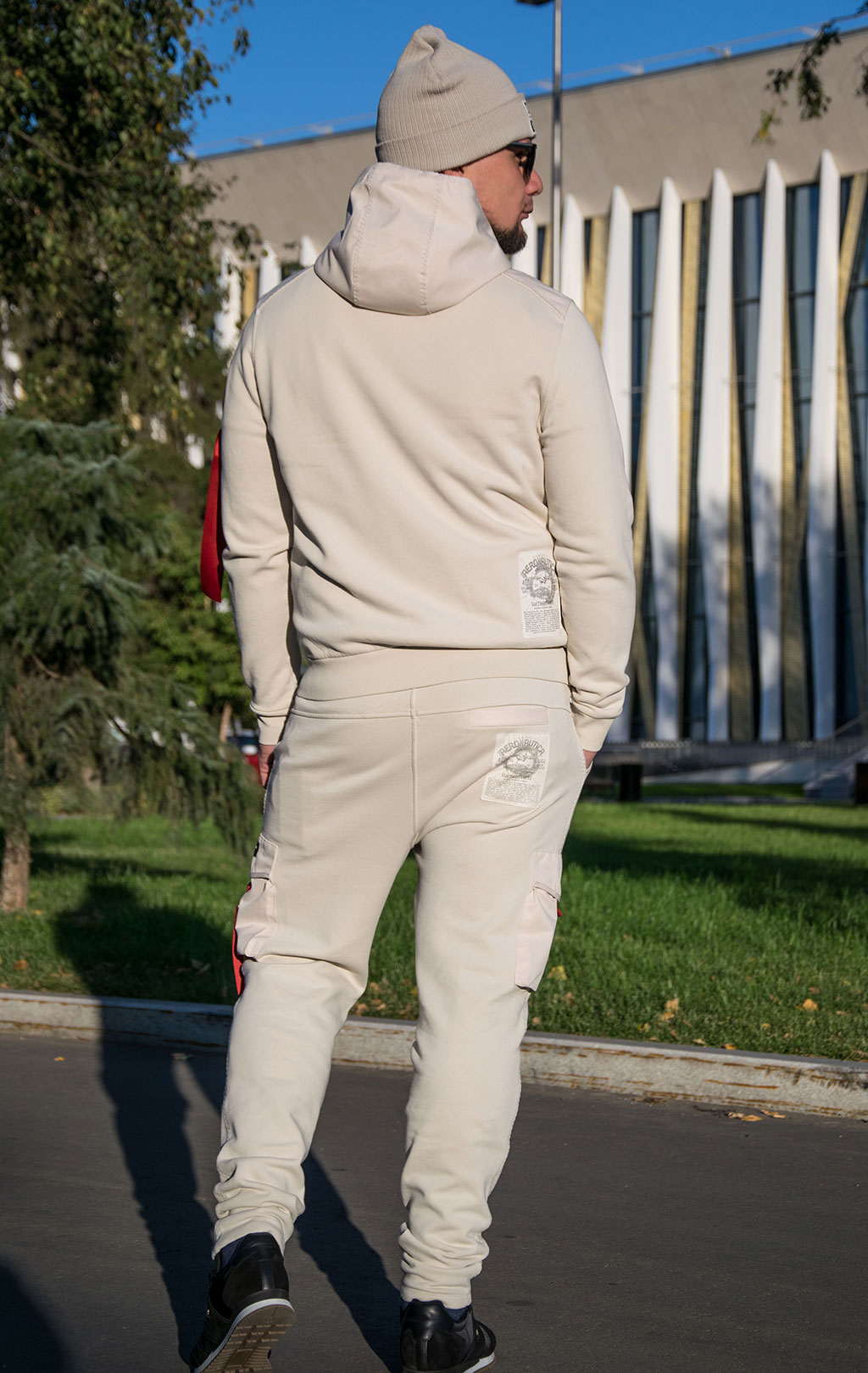 Толстовка с капюшоном AERONAUTICA MILITARE ANTARCTICA FW 23/24/TR ghiaccio (FE 1820) 
