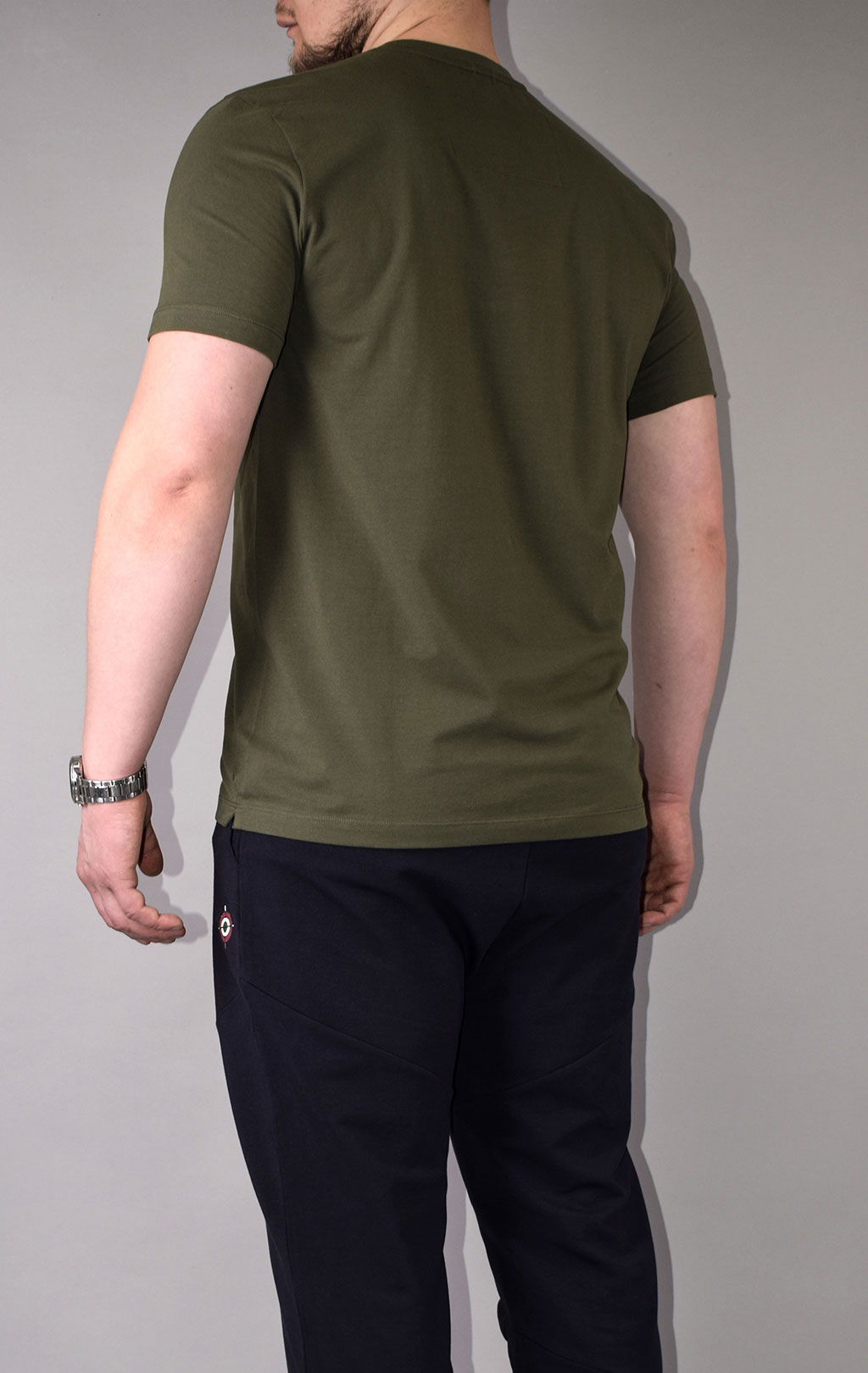 Футболка AERONAUTICA MILITARE SS 21/TR verde scuro (TS 1845) 