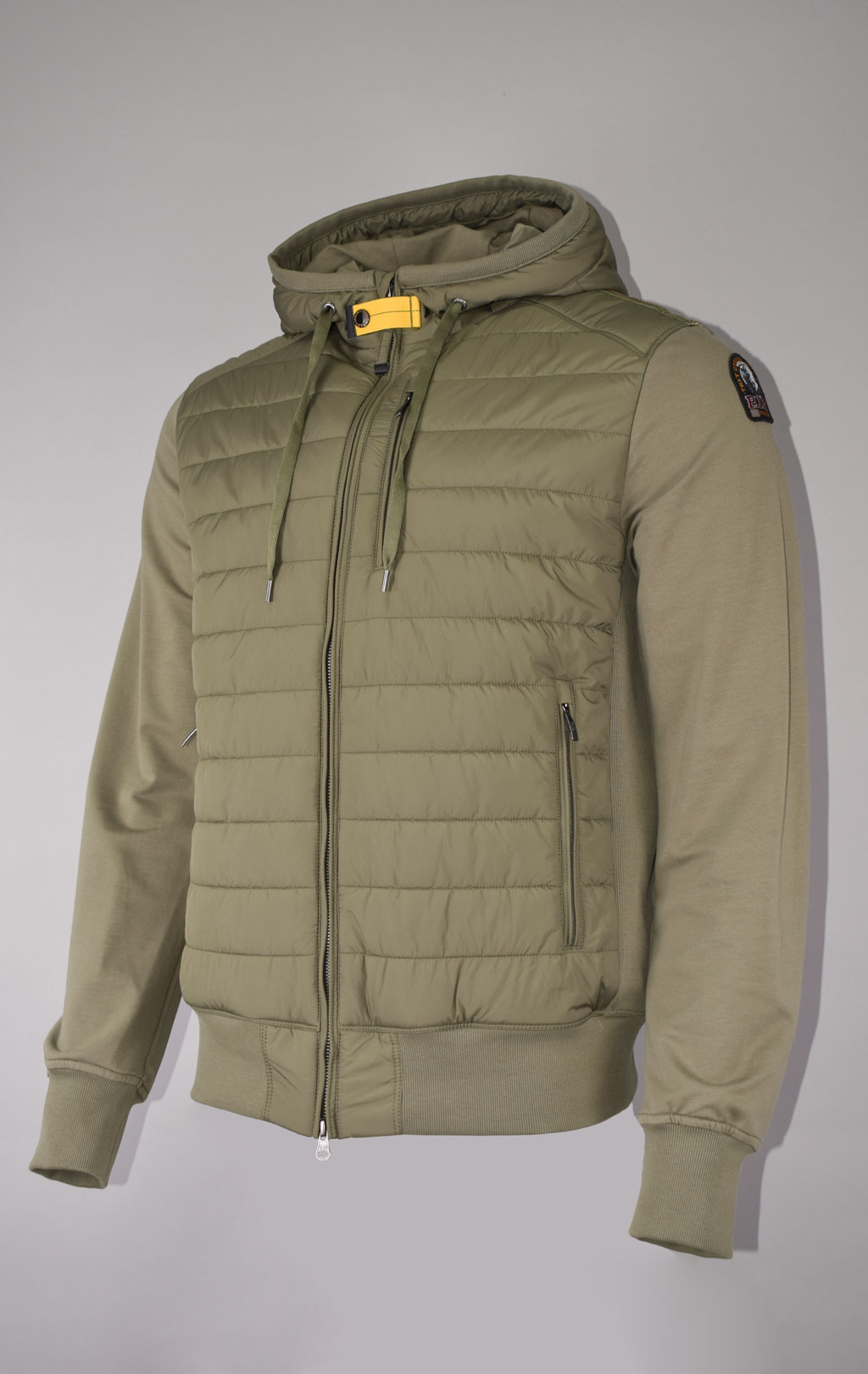 Толстовка комбинированная PARAJUMPERS IVOR SS 23 cactus 