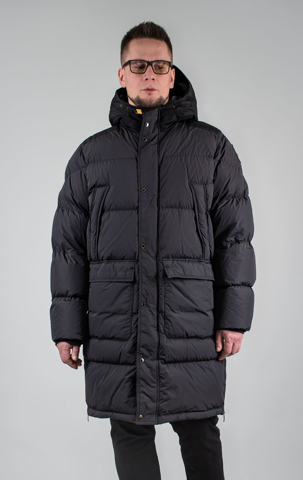 Куртка-пуховик PARAJUMPERS LONG BEAR MAN FW 24/25 black 