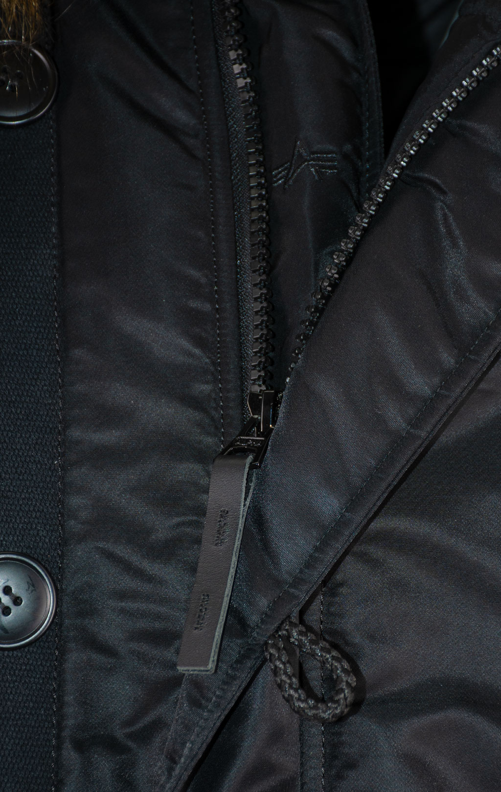 Аляска ALPHA INDUSTRIES AIRBORNE N-3B black 