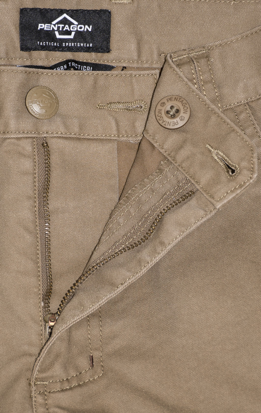 Брюки тактические Pentagon INVICTUS хлопок65%/полиэстер35% Twill coyote 05058 