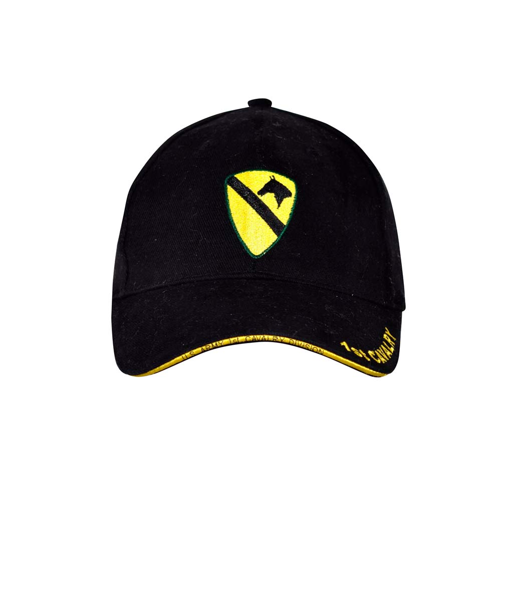 Бейсболка EC 1st CAVALRY black (5432) 