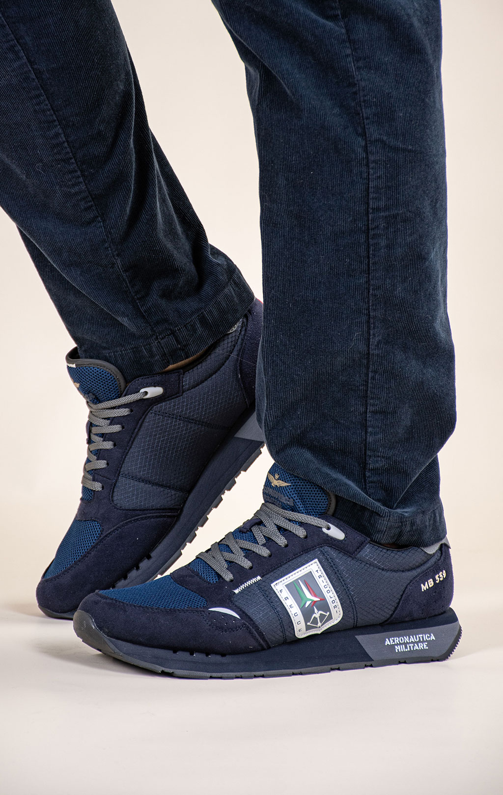 Кроссовки AERONAUTICA MILITARE (SC 0292) FW 26/27/CN blue navy 