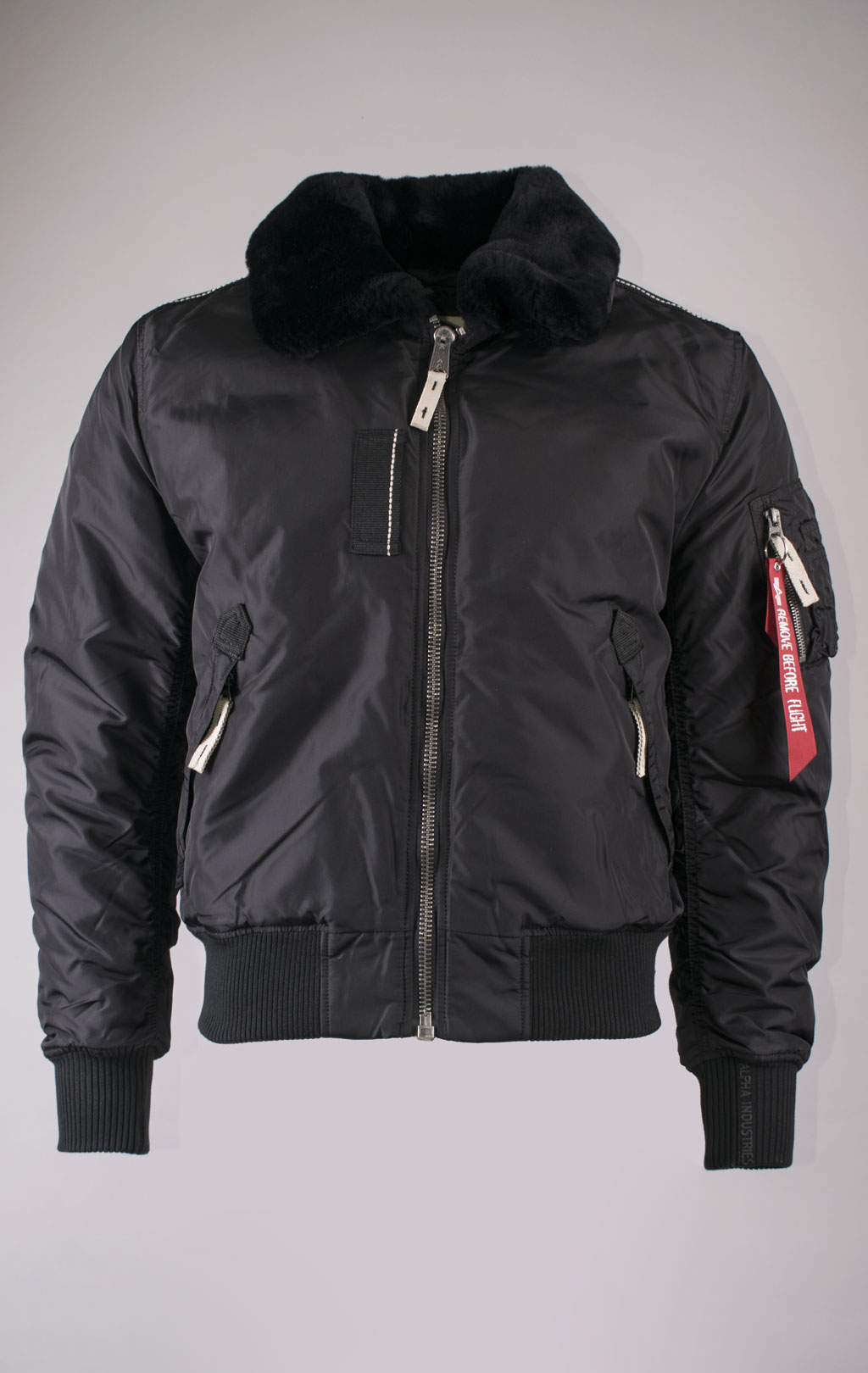 Куртка-пилот ALPHA INDUSTRIES INJECTOR-III black 