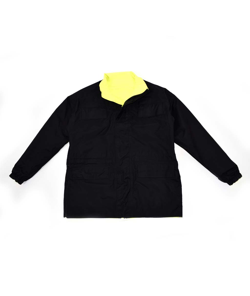 Куртка светоотражающая 2-х сторонняя yellow/black б/у Англия