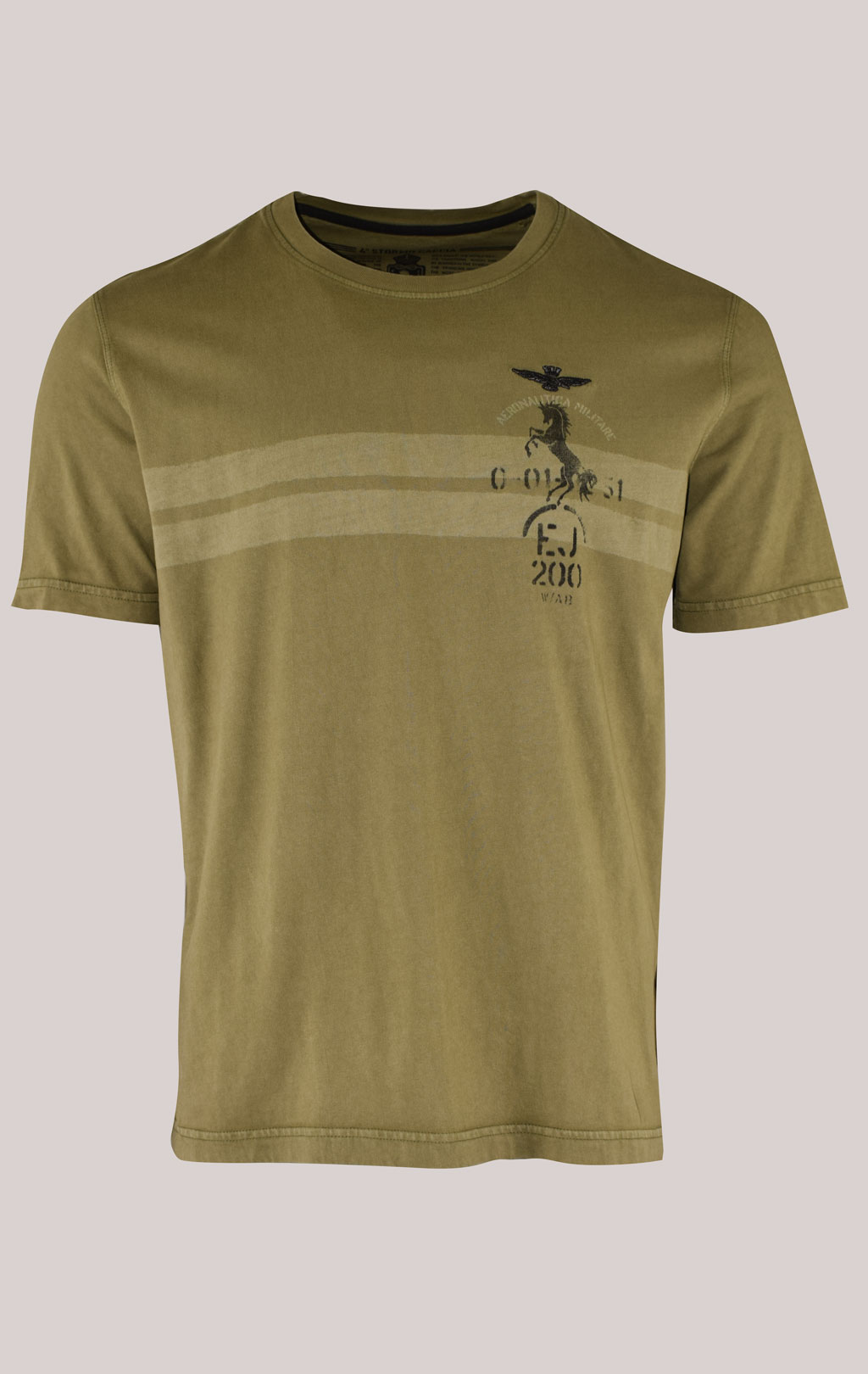 Футболка AERONAUTICA MILITARE SS 22/IN verde militare (TS 1957) 