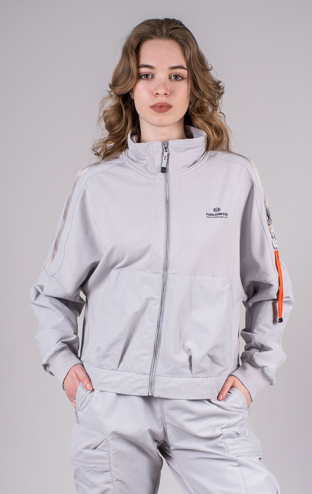 Женская толстовка PARAJUMPERS JADIE на молнии SS 25 m dawn 