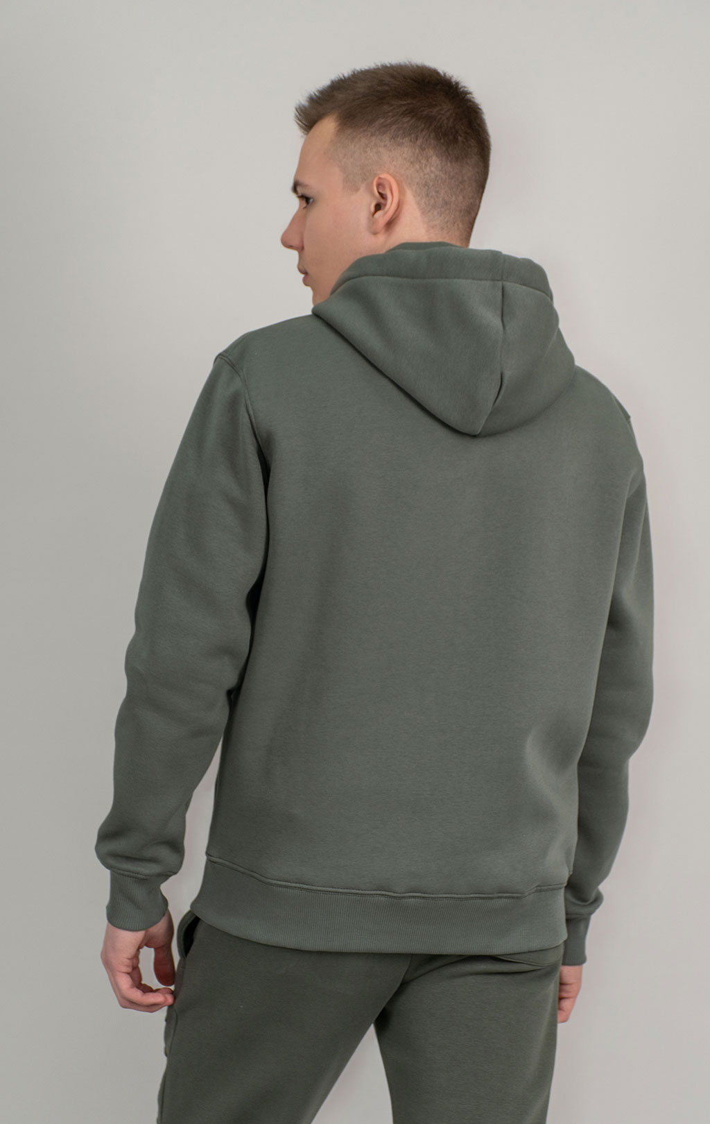Толстовка ALPHA INDUSTRIES BASIC HOODY vintage green 