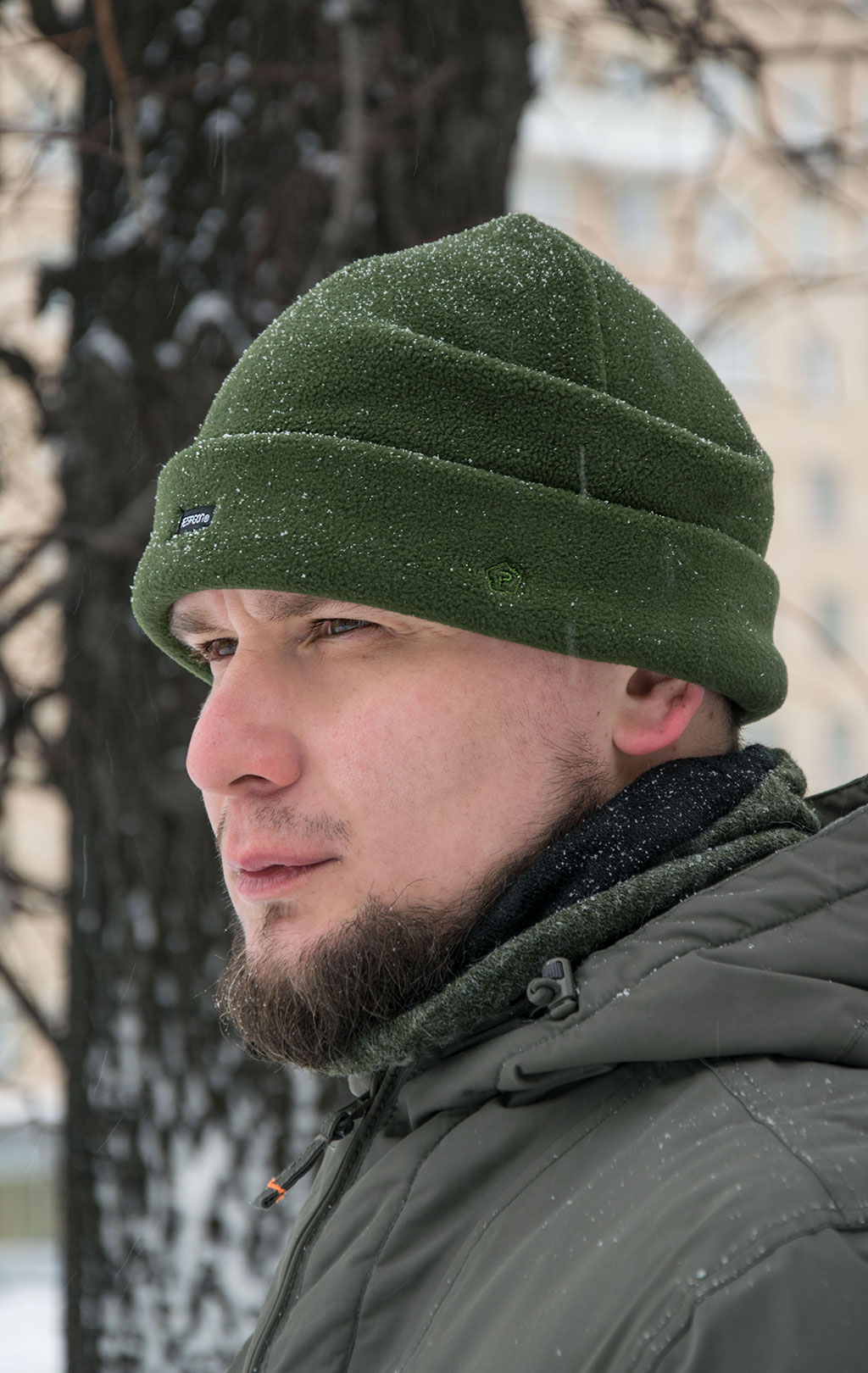 Шапка тактическая Pentagon WATCH CAP FLEECE полиэстр olive 06 13021 