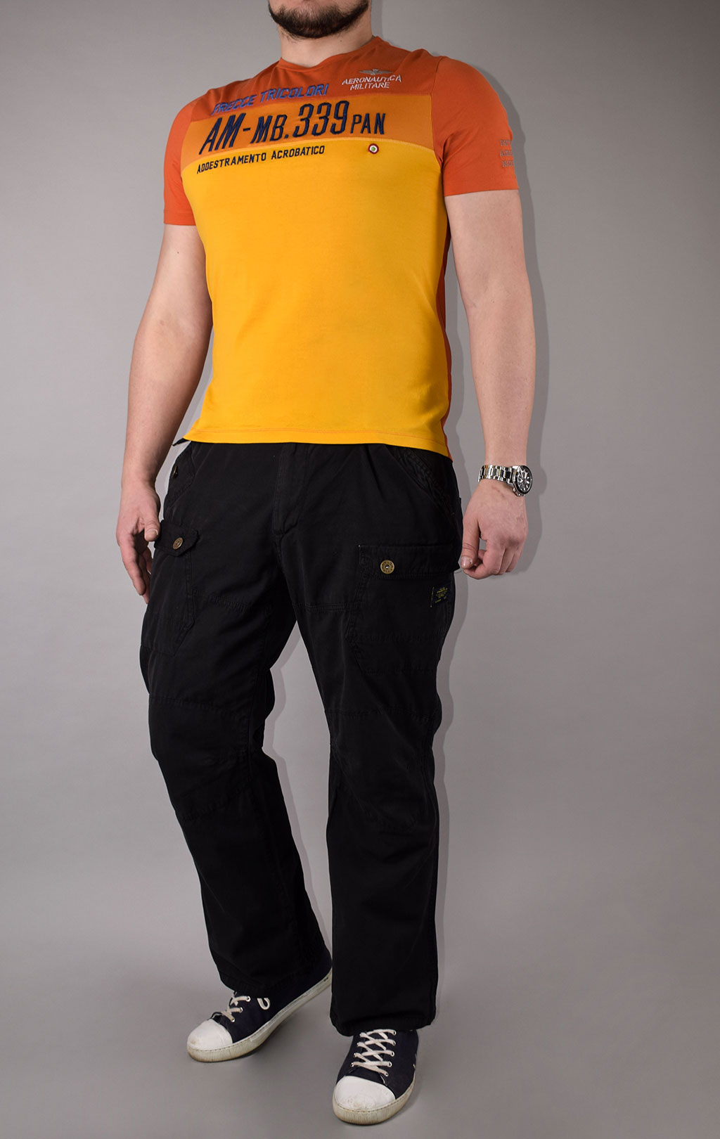 Футболка AERONAUTICA MILITARE arancio (TS1005)
