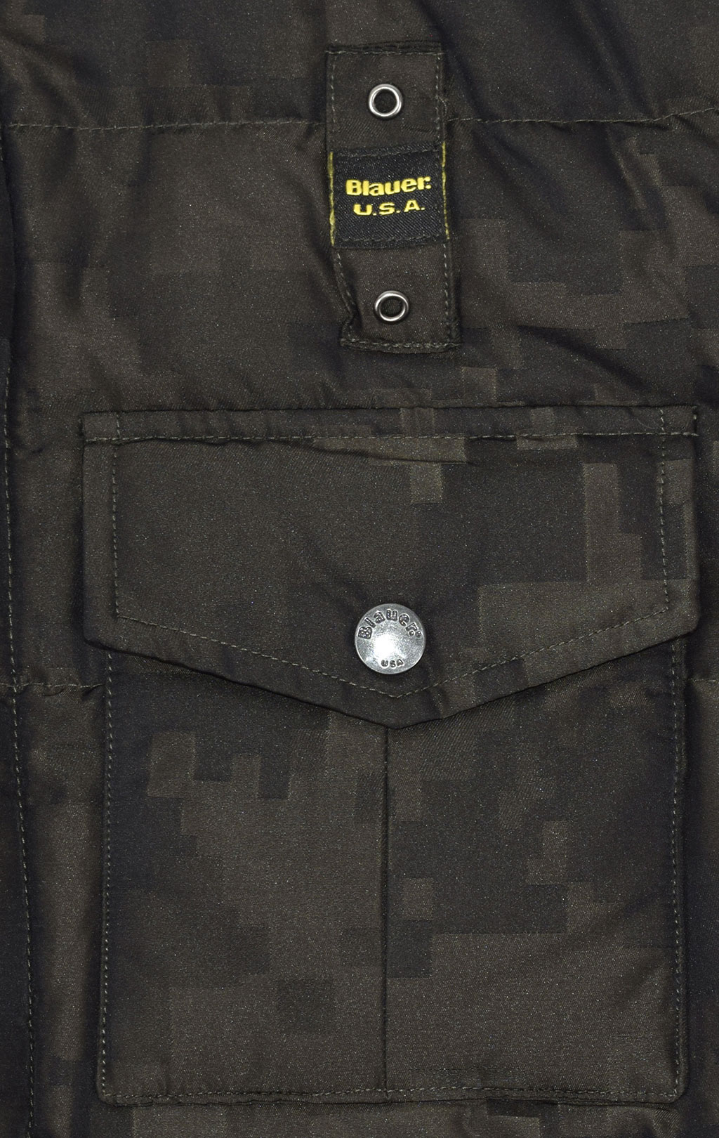 Куртка-пуховик BLAUER SHORT JACKET FW 19/20 camo (005498) 