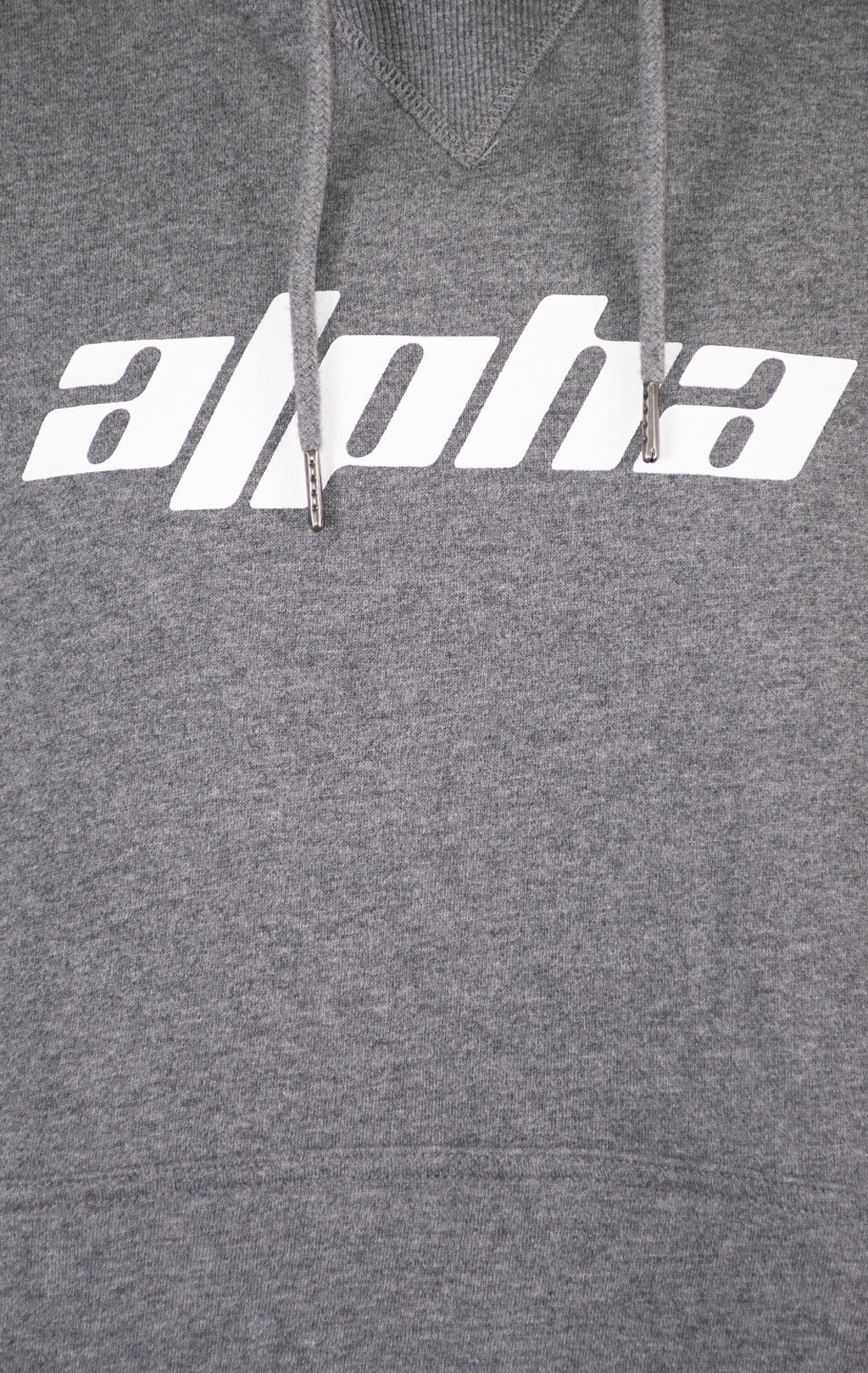 Толстовка ALPHA INDUSTRIES ALPHA LOGOS HOODIE FW 24/25 medium charcoal heather 