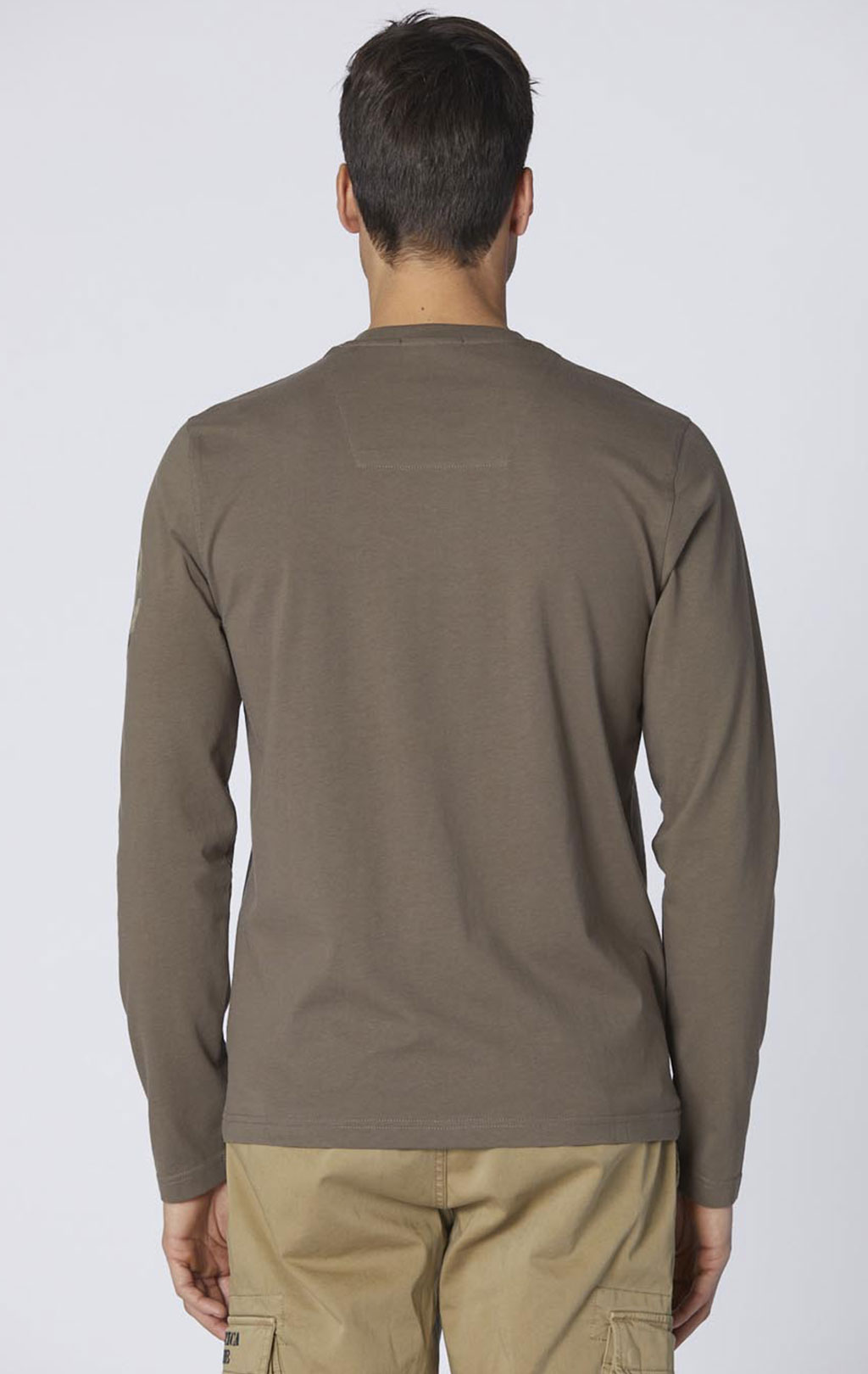 Лонгслив AERONAUTICA MILITARE FW 24/25/TR light mud (TS 2324) 