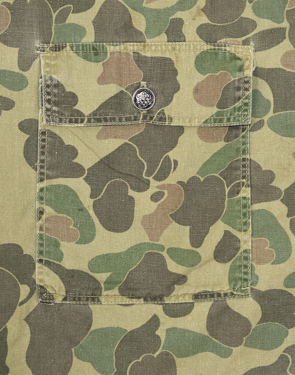 Куртка армейская Korean War Era pacific camo б/у США