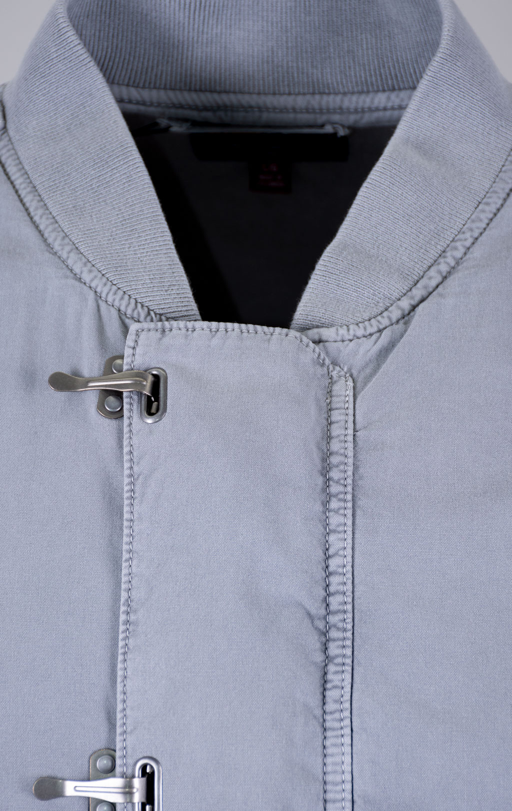 Бомбер-ветровка ALPHA INDUSTRIES US NAVY DECK HOOKED MOD JACKET SS 24 m aircraft gray 