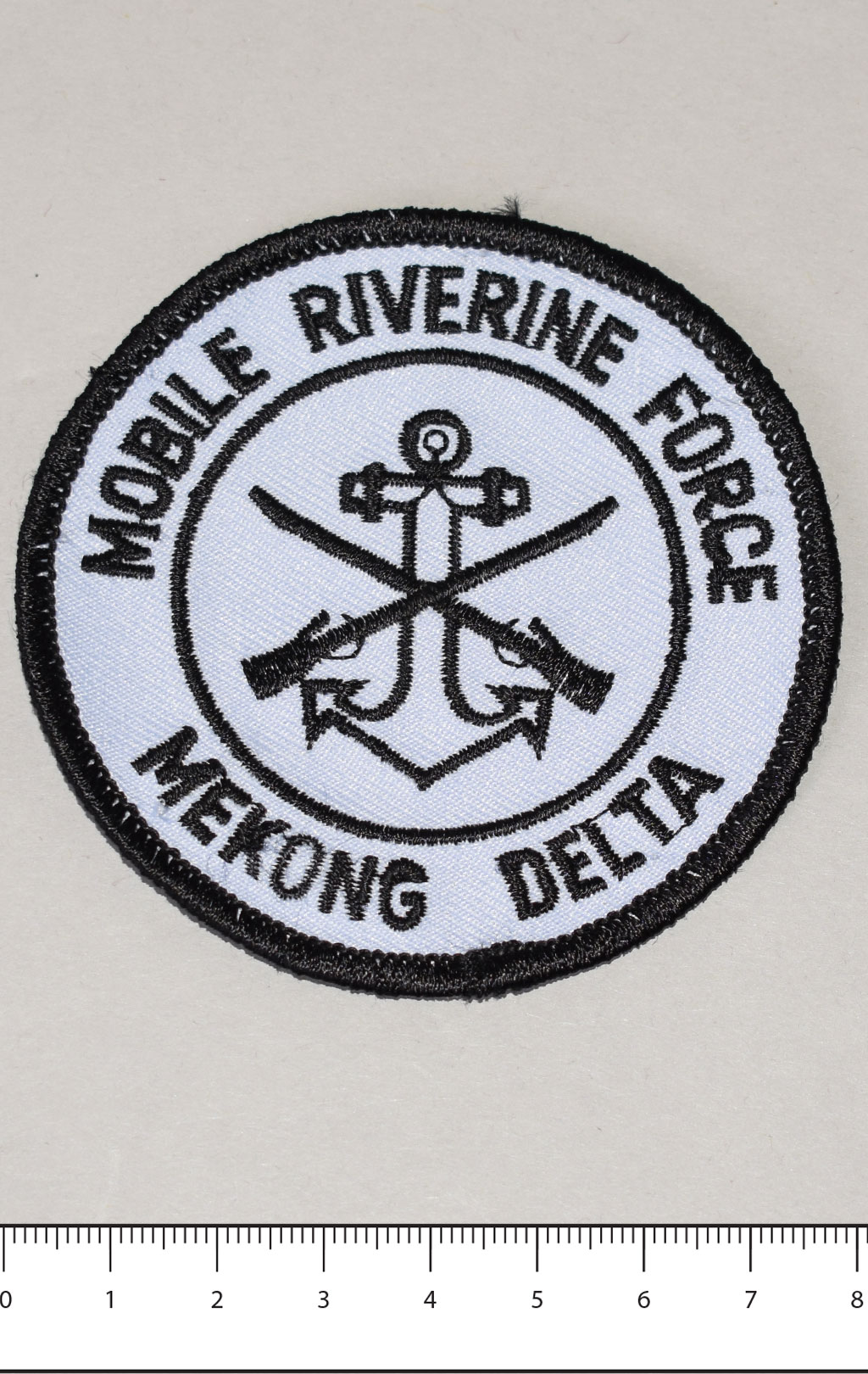 Нашивка Mobile Riverine Force white (FL1100) 