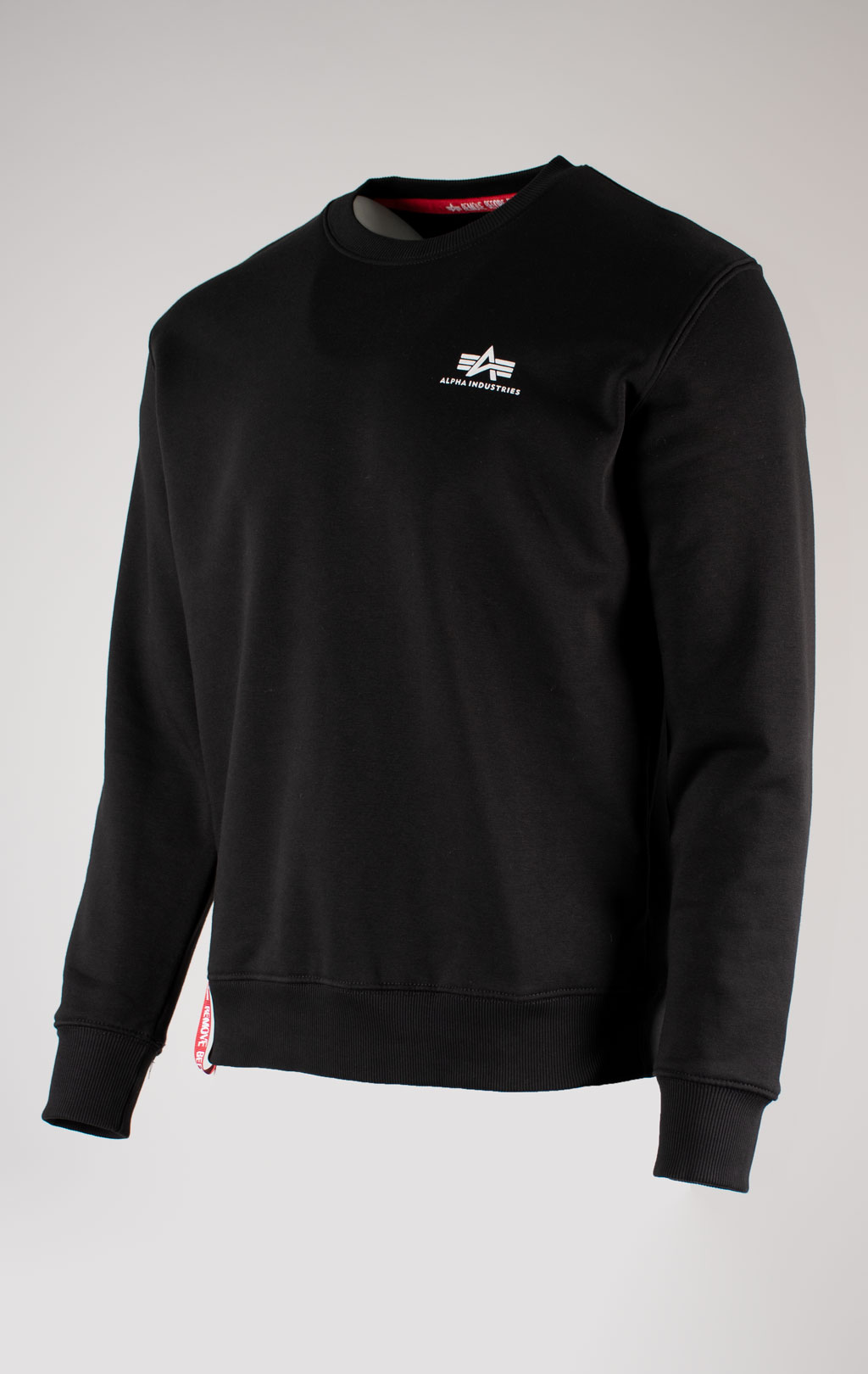 Свитшот ALPHA INDUSTRIES BASIC SWEATER SMALL LOGO black 