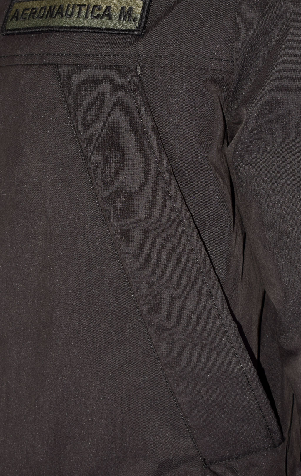Парка AERONAUTICA MILITARE FW 22/23 m/CN jet black (AB 2037) 