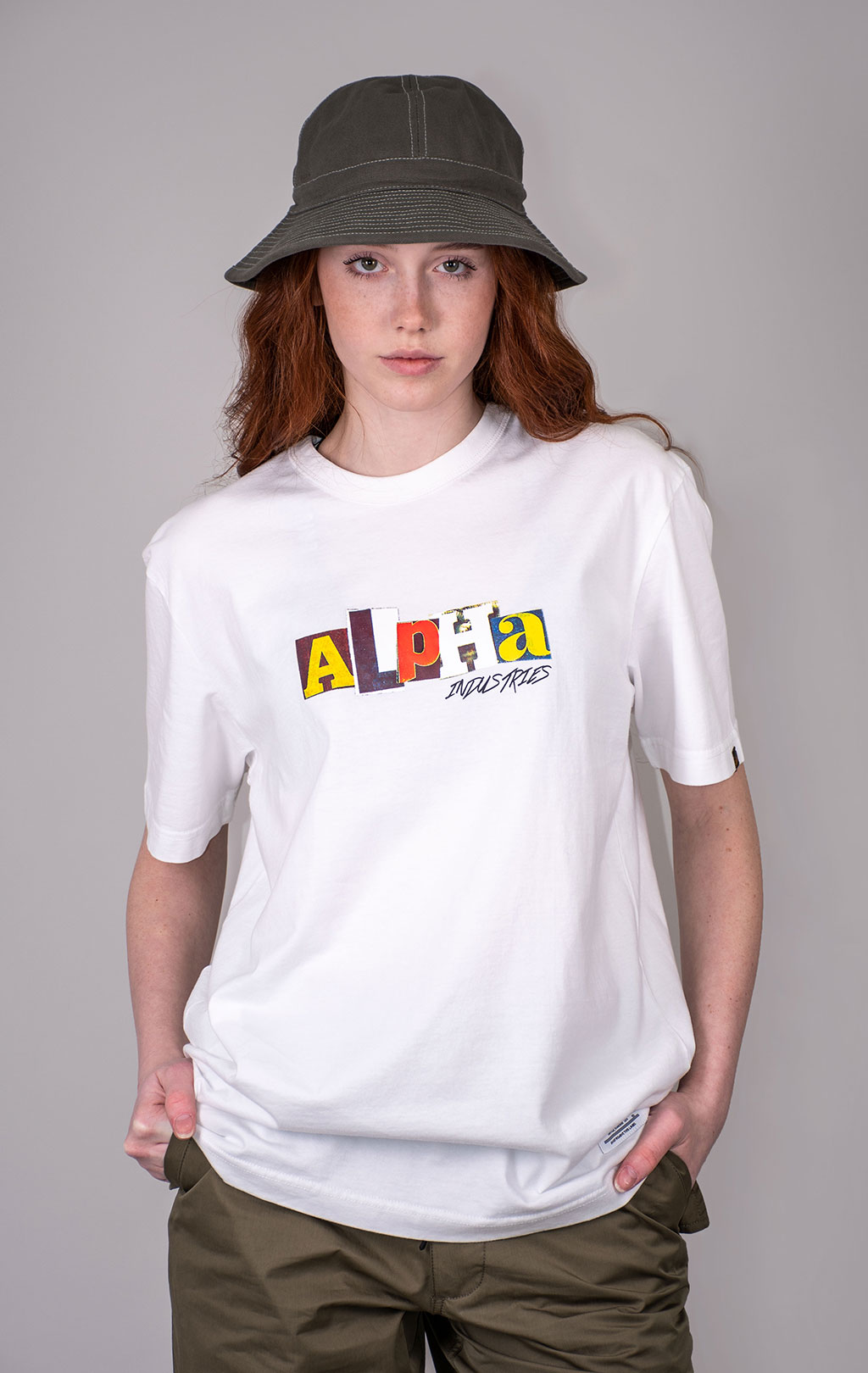 Футболка ALPHA INDUSTRIES ALPHA RANSOM TEE SS 24 white 