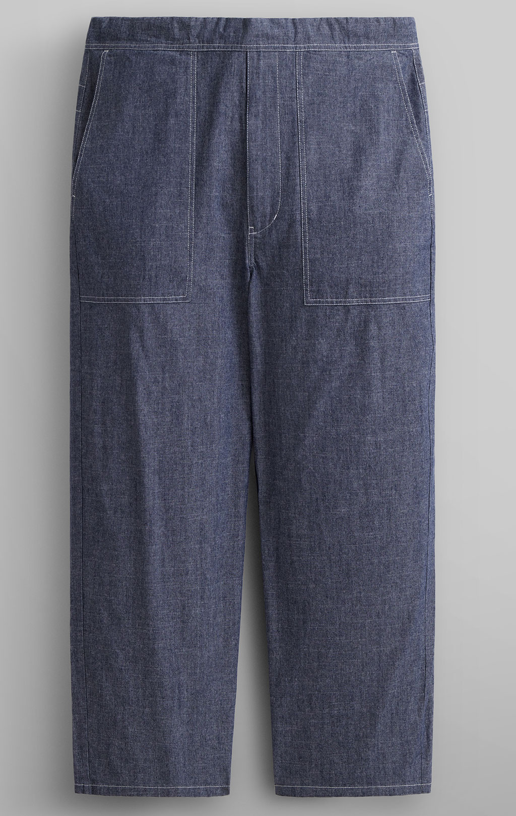 Брюки ALPHA INDUSTRIES WIDE LEG TROUSERS SS 24 m replica blue 