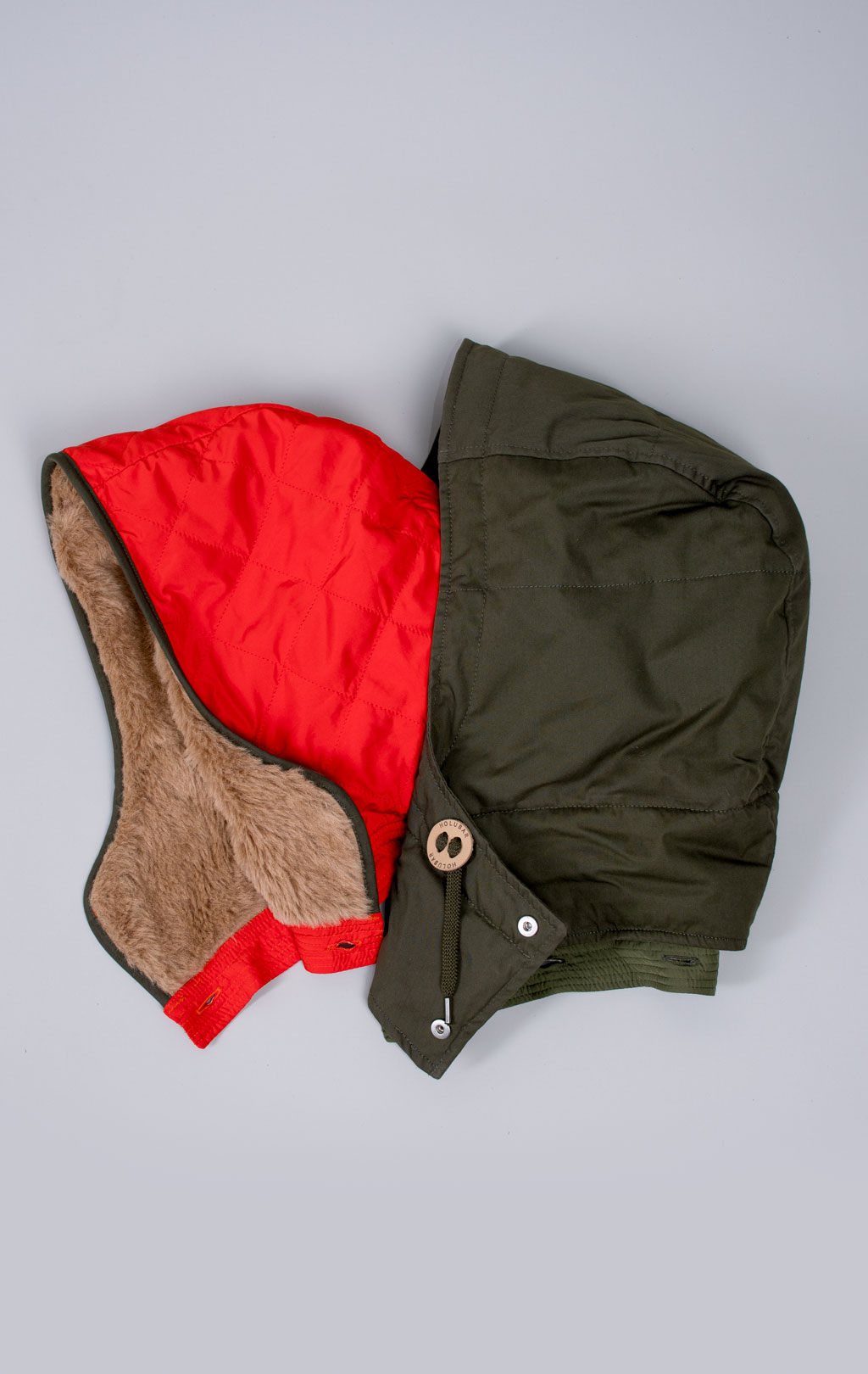 Аляска пуховая HOLUBAR BOULDER military olive 