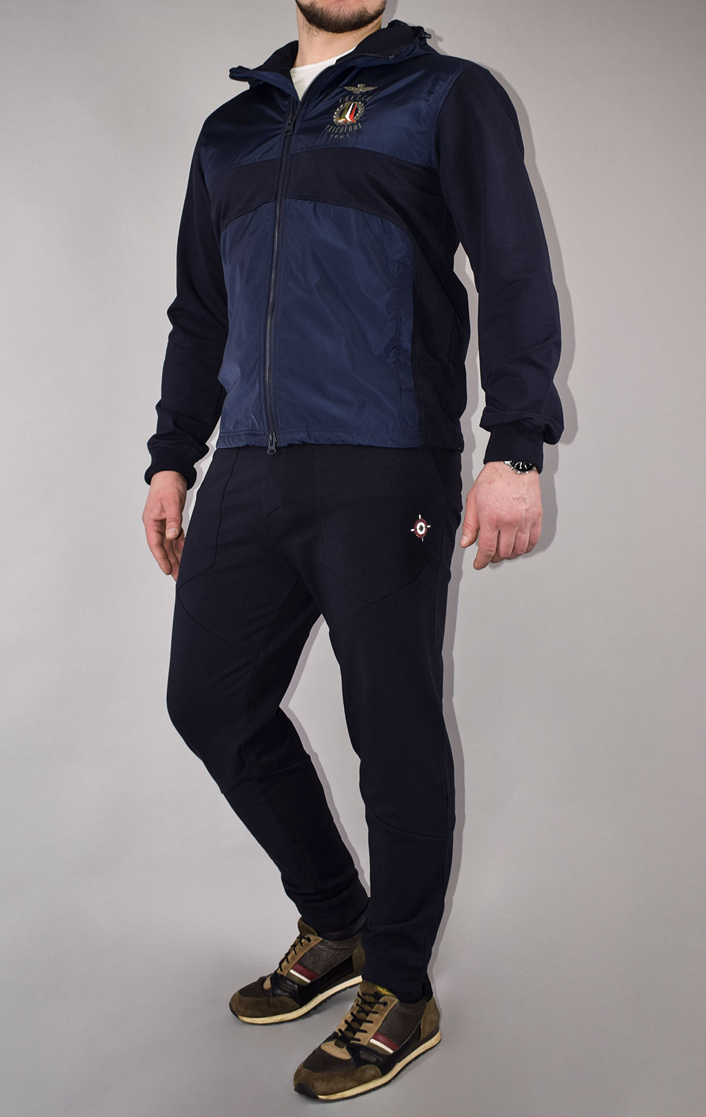 Ветровка AERONAUTICA MILITARE SS 21 m/CN blue navy (AF 422) 