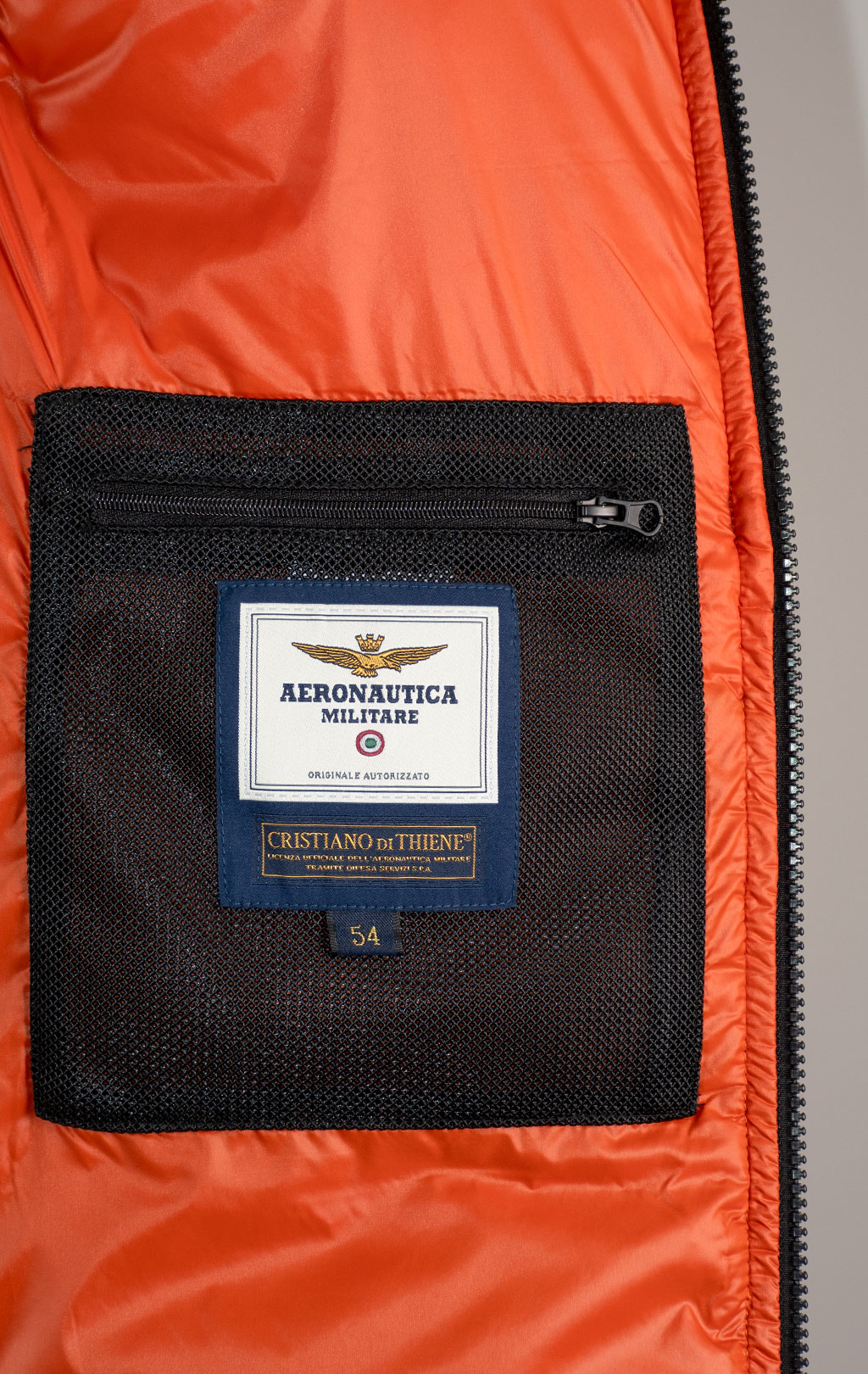 Жилет AERONAUTICA MILITARE FW 25/26/CN clay orange (AB 3023) 