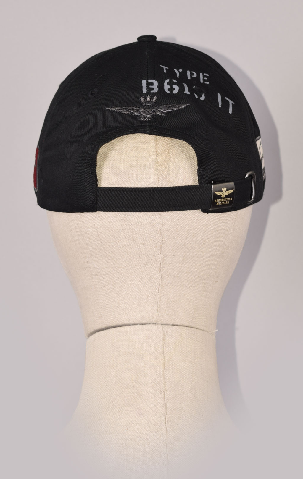 Бейсболка AERONAUTICA MILITARE ANTARCTICA FW 23/24/CN jet black (HA 1151)