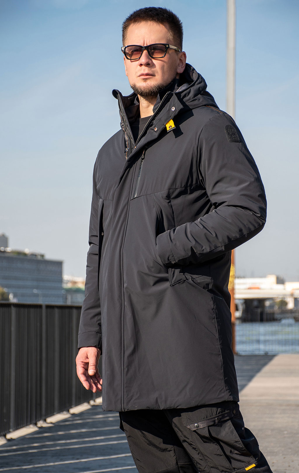 Куртка мембранная PARAJUMPERS EASY FW 24/25 black 