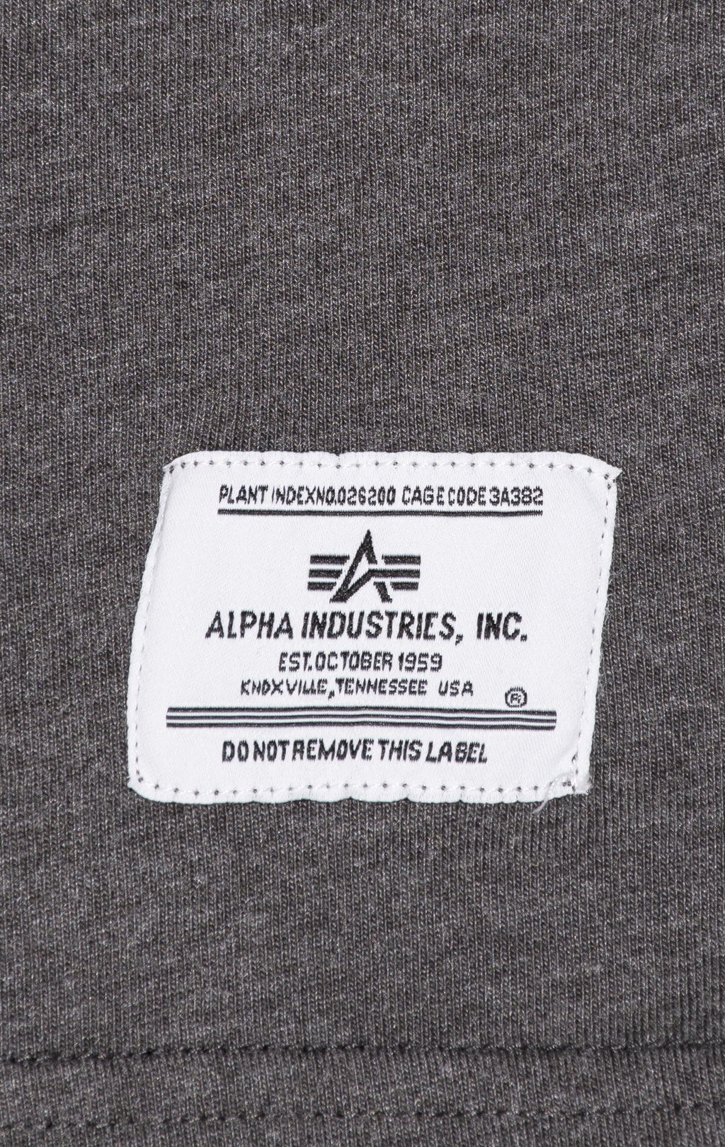 Футболка ALPHA INDUSTRIES ESSENTIAL GEN II TEE FW 24/25 dark charcoal heather 