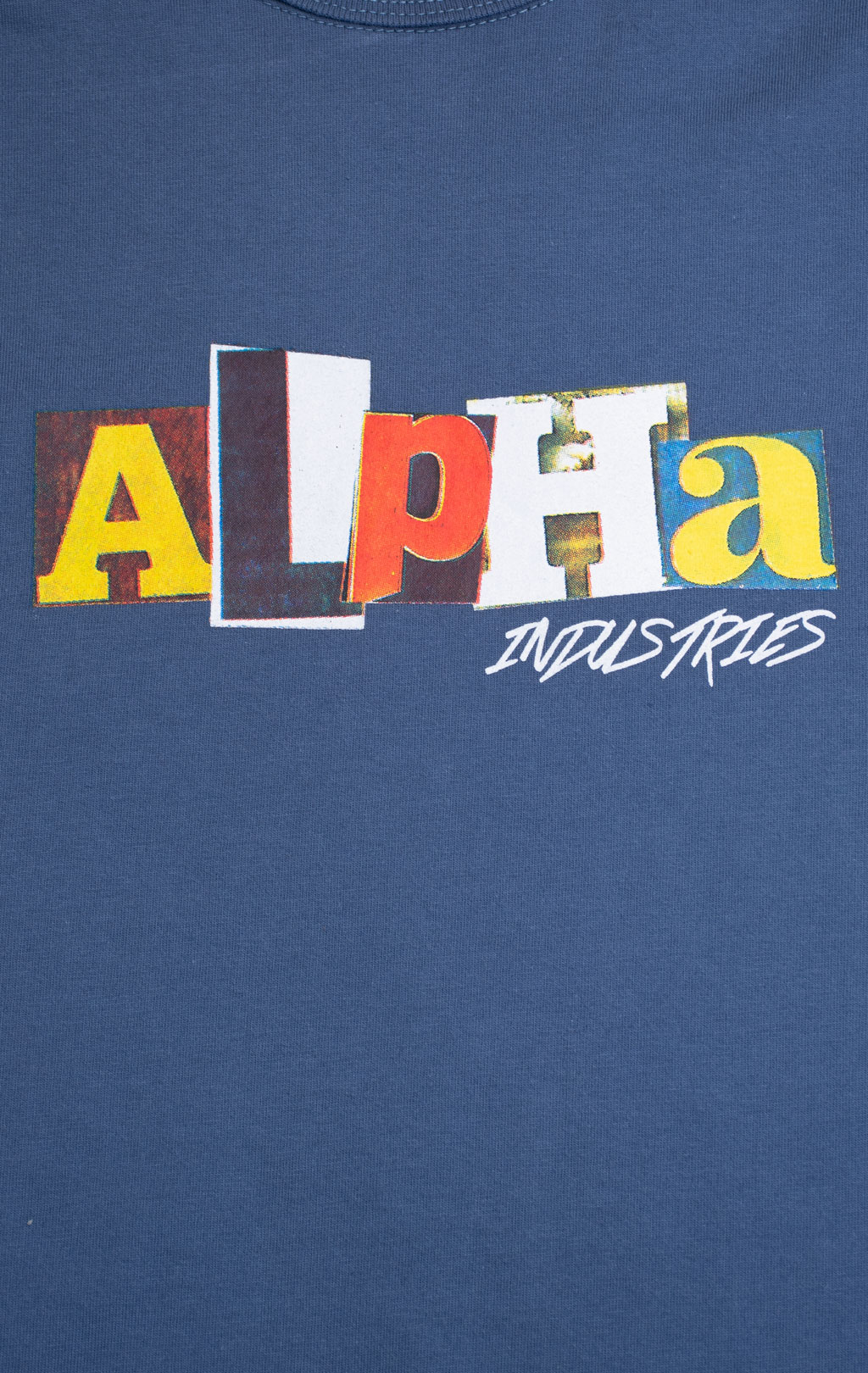 Футболка ALPHA INDUSTRIES ALPHA RANSOM TEE SS 24 copen blue 