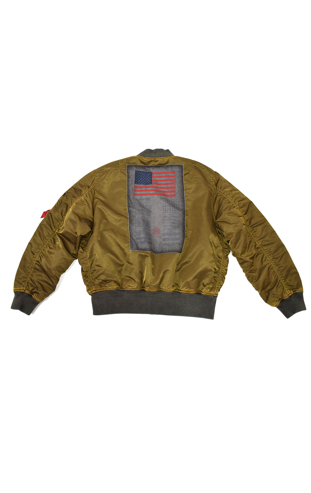 Куртка-бомбер лётная ALPHA INDUSTRIES BLOOD CHIT MA-1 FW 21 m emergency orange 