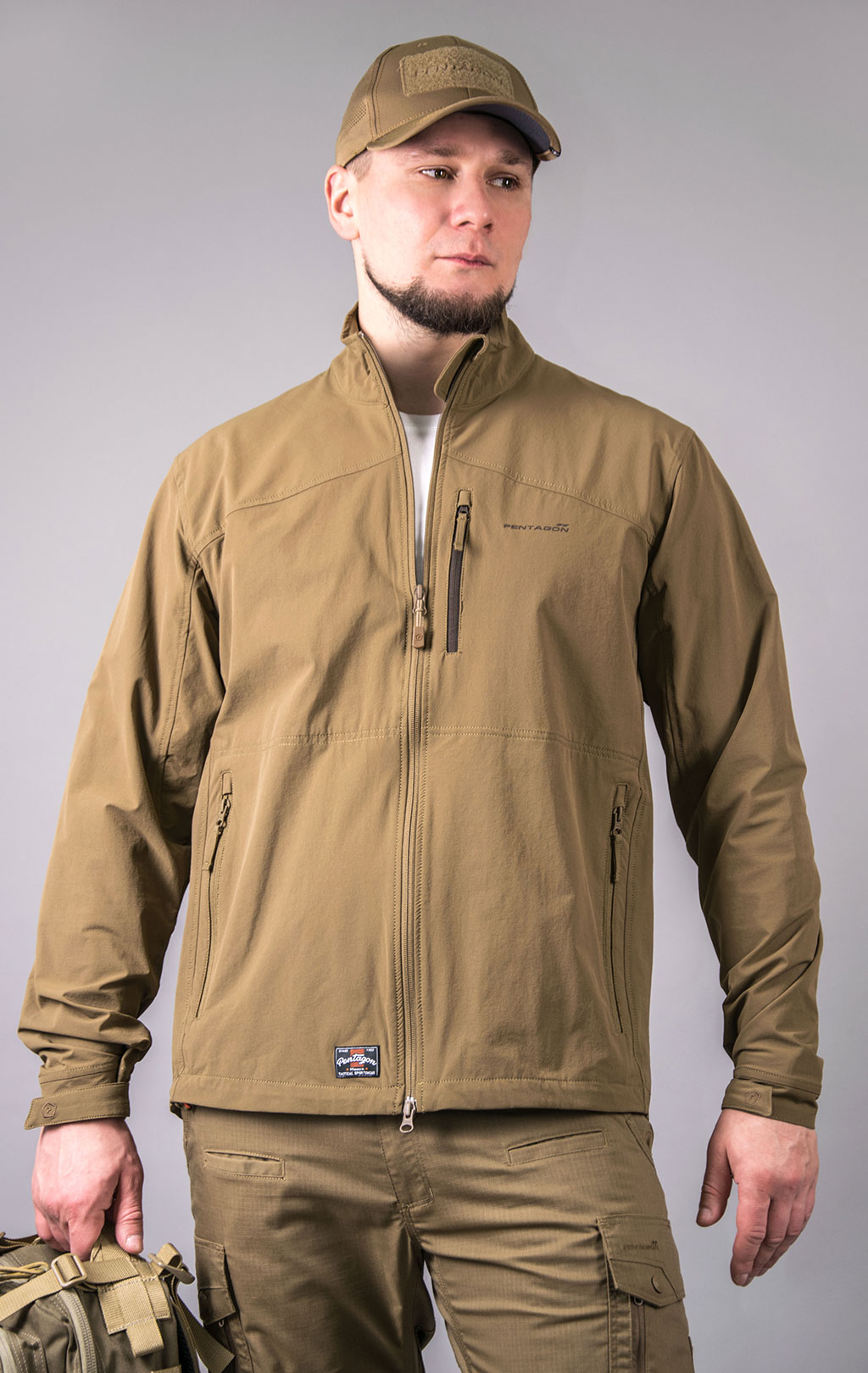 Ветровка Pentagon ELITE LIGHT(FLEX) soft shell coyote 08044 