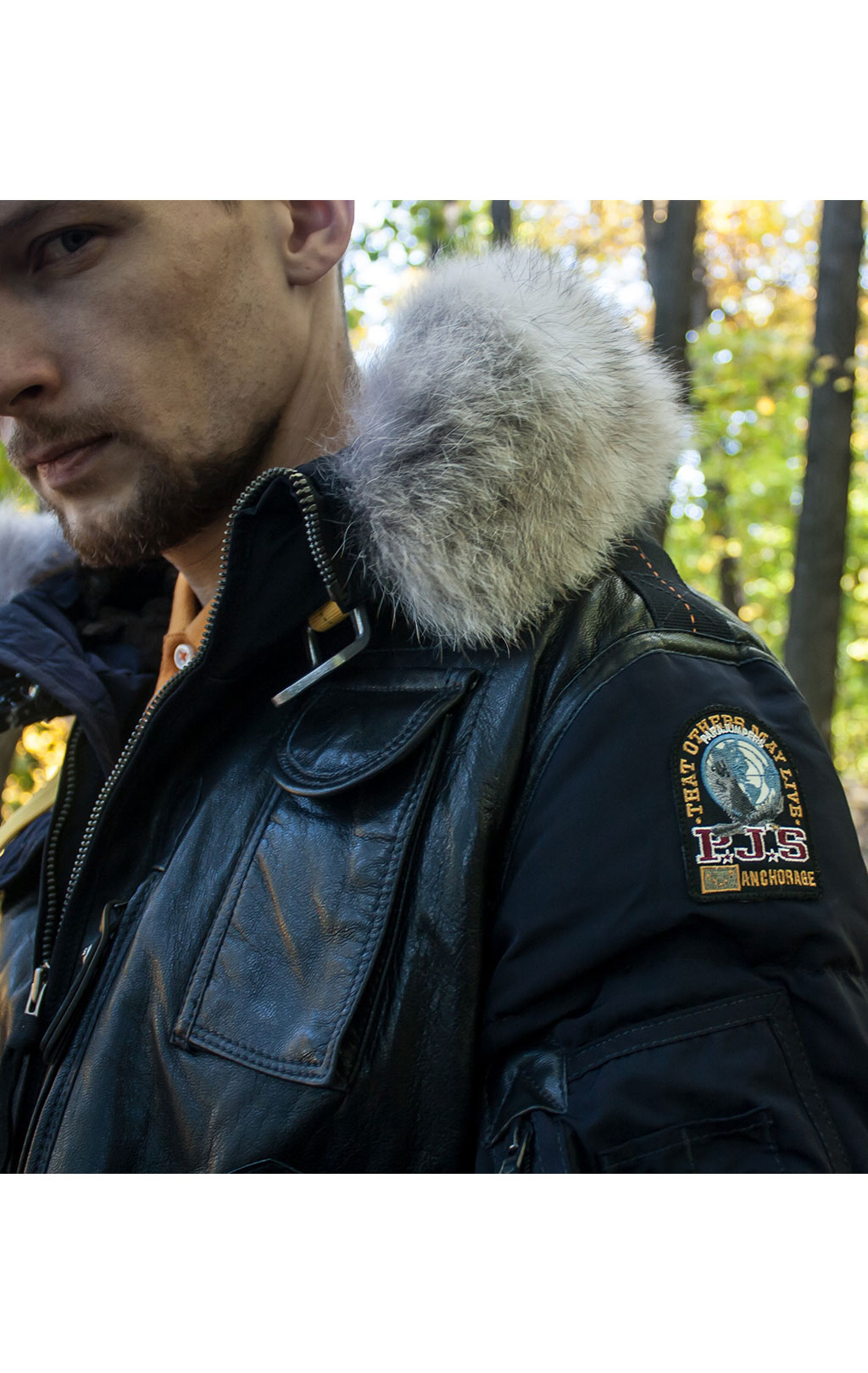 Куртка PARAJUMPERS GRIZZLY navy 