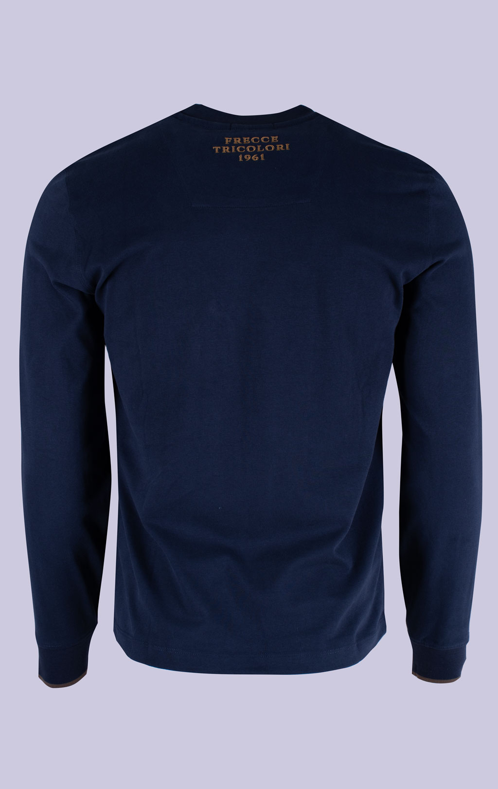 Лонгслив AERONAUTICA MILITARE FW 26/27/BD blue navy (TS 2573) 