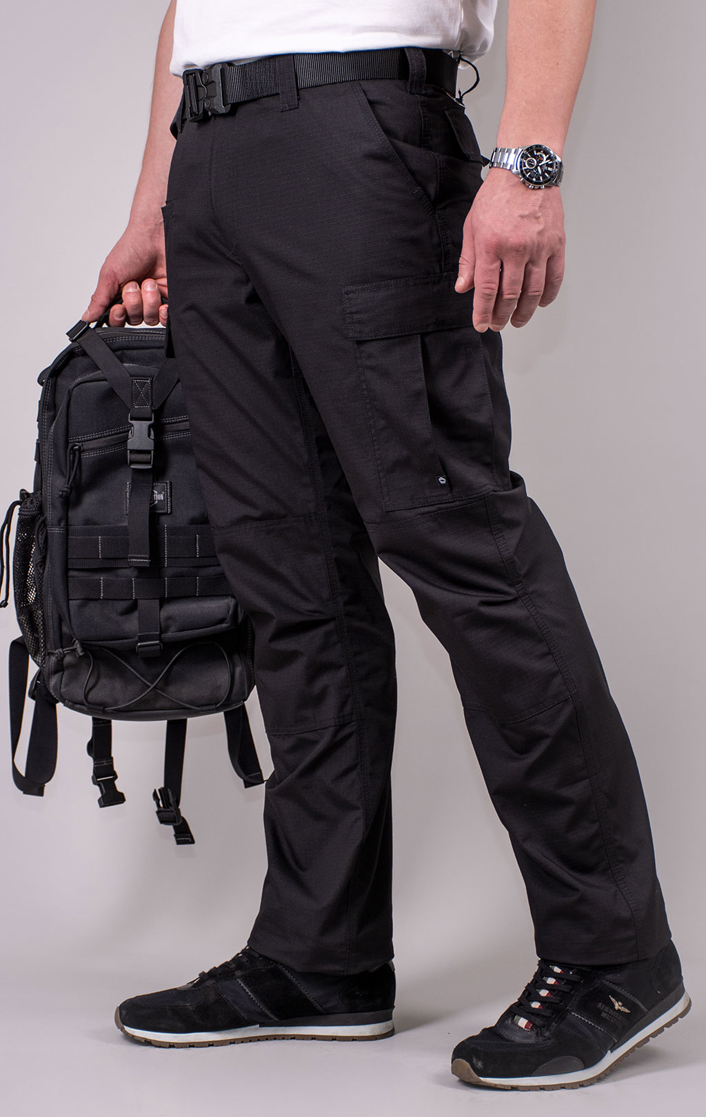 Брюки тактические Pentagon BDU 2.0 хлопок35%/полиэстер65% Rip-Stop black 05001 
