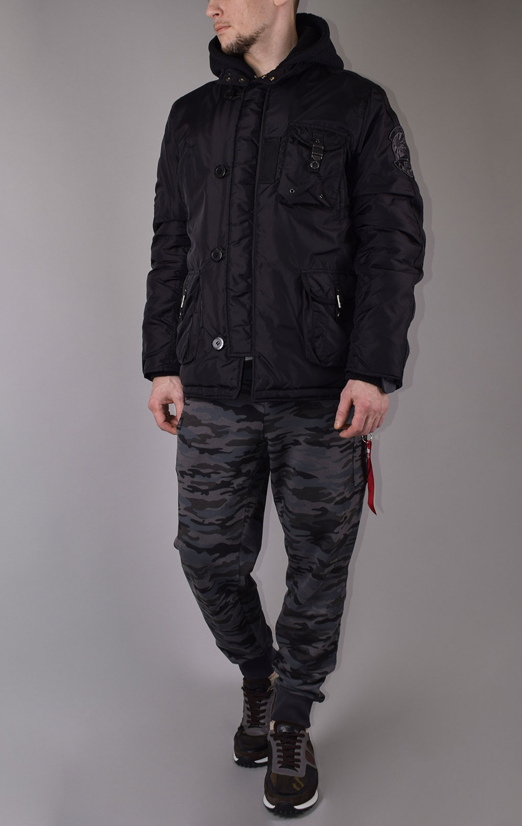 Куртка ALPHA INDUSTRIES COBBS-II black 