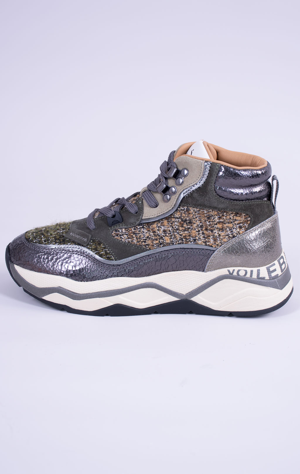 Женские ботинки VOILE BLANCHE CLUB ASPEN FW 26/27 anthracite/stone/military green 2020100 
