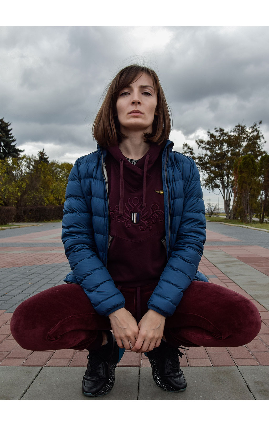 Женская куртка-пуховик лёгкая PARAJUMPERS GEENA dark indigo 