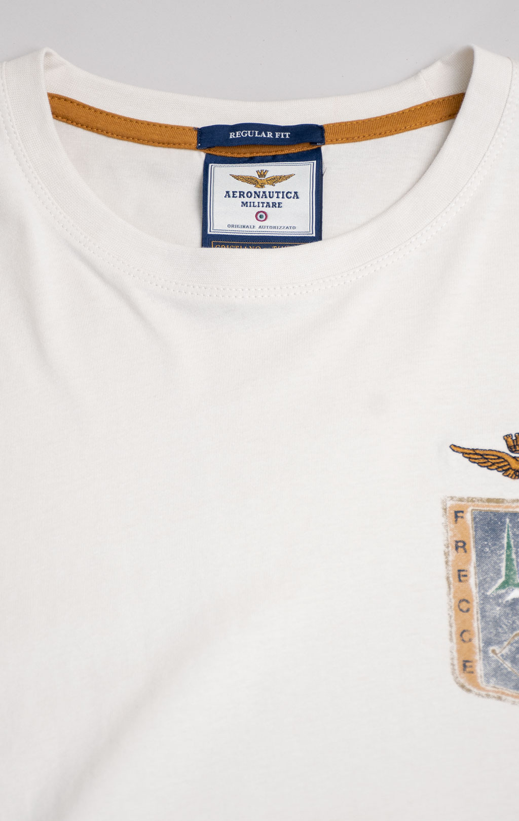 Футболка AERONAUTICA MILITARE SS 26/BD ghiaccio (TS 2534) 