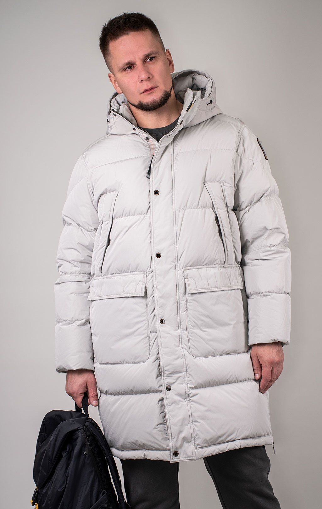 Куртка-пуховик PARAJUMPERS LONG BEAR MAN FW 24/25 pelican 