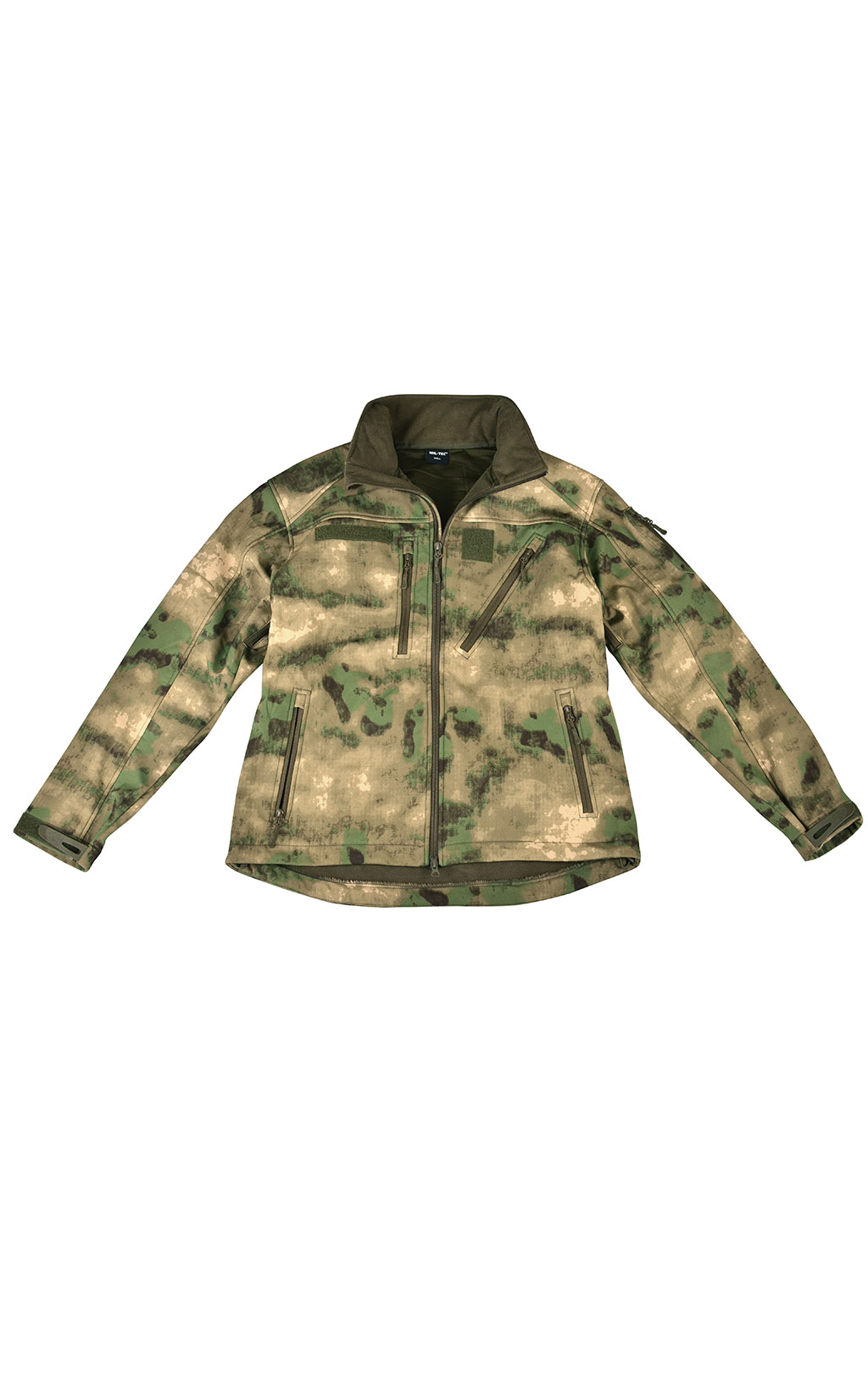 Куртка тактическая Mil-Tec SCU 14 Soft Shell green camo 