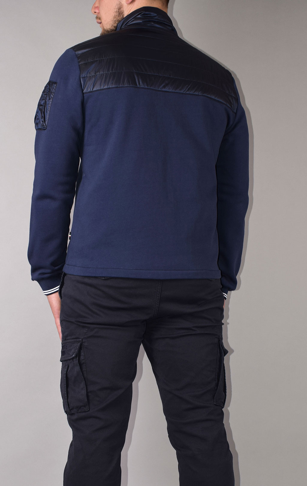 Толстовка-куртка AERONAUTICA MILITARE FW 20/21/CN blue chiaro (AF 400) 