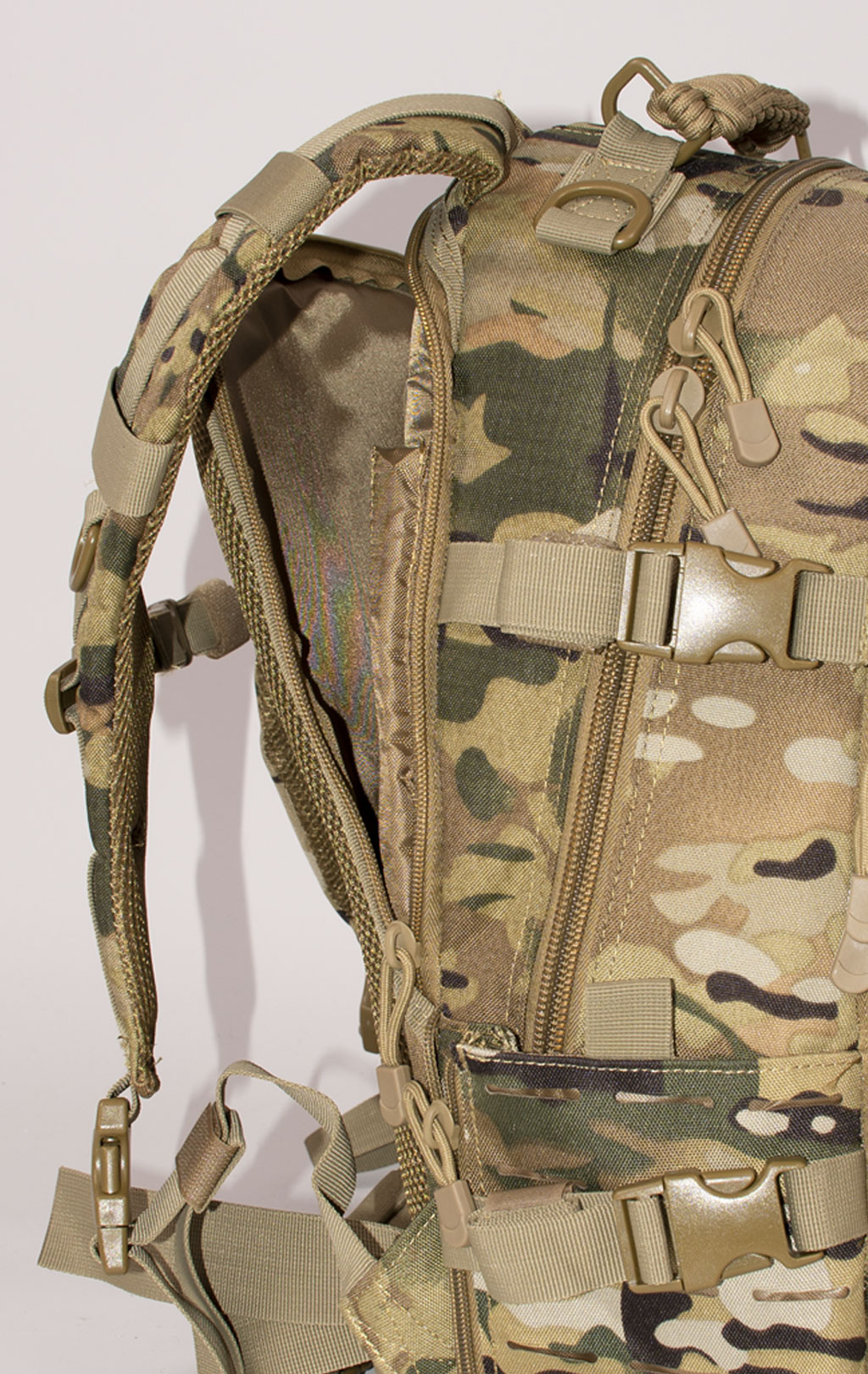 Рюкзак тактический 30L front laser cut, paracord multicam BS-544 Китай